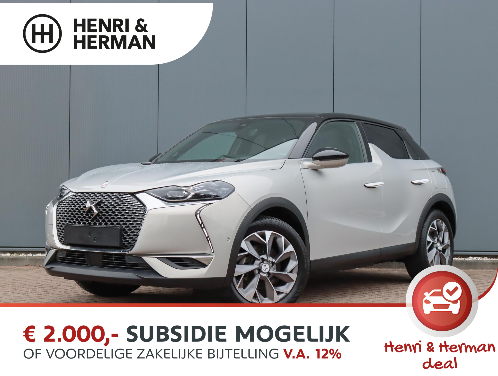 DS DS 3 Crossback E-Tense Grand Chic 50 kWh (Keyless/Camera/TwoTone/LEER/LMV/PDC)