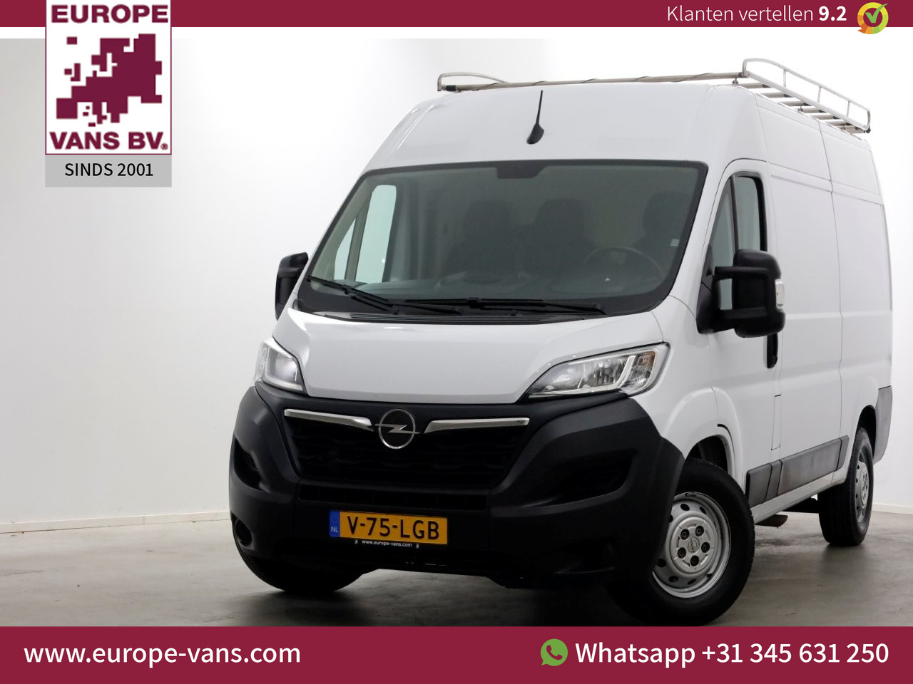 Opel Movano 2.2D 140pk L2H2 Airco/Carplay/Camera 04-2023