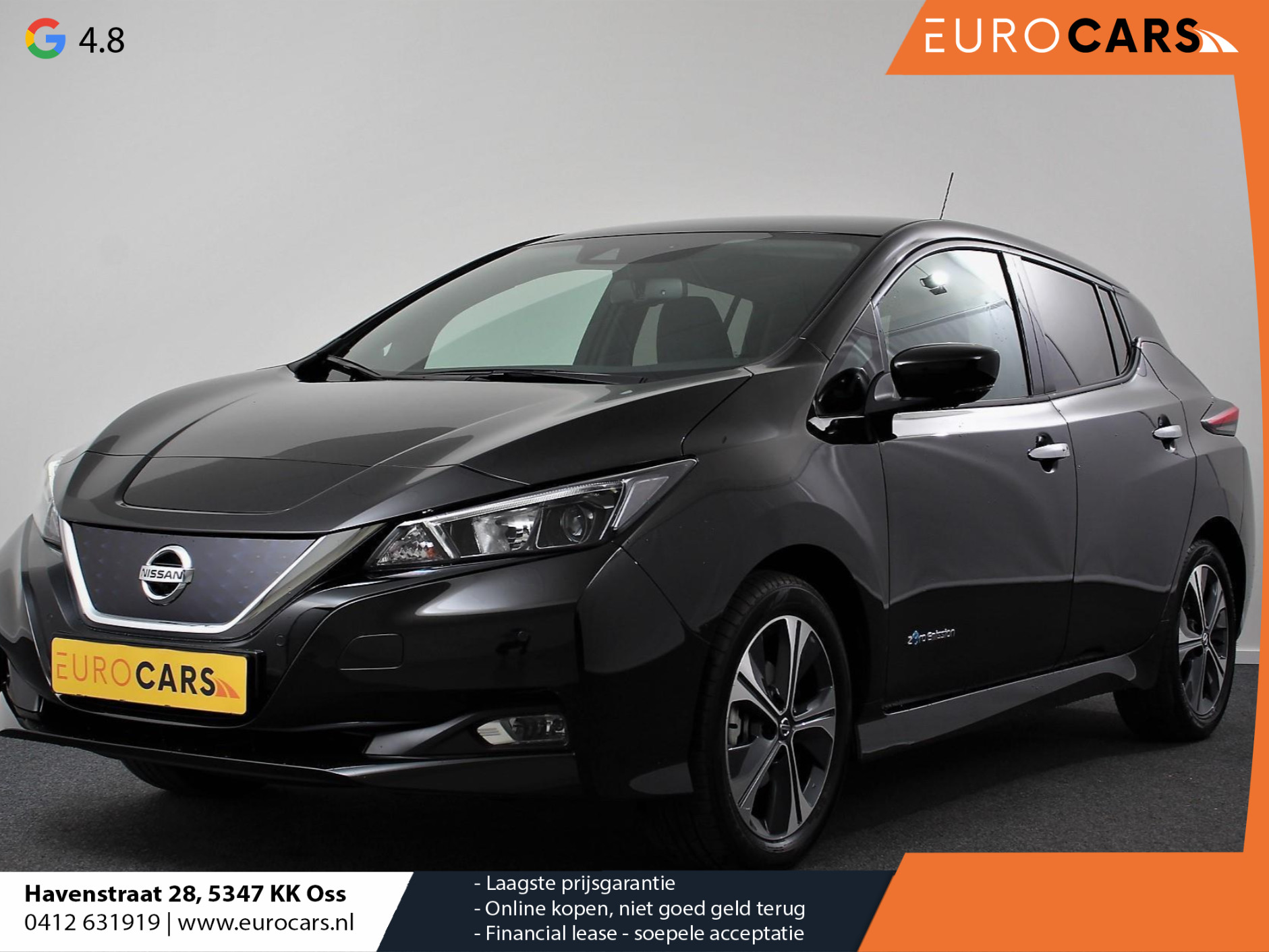 Nissan Leaf N-Connecta 40 kWh | € 2000,- subsidie mogelijk particulier | Navigatie | Bluetooth | Cruise Control | Lichtmetalen Velgen |