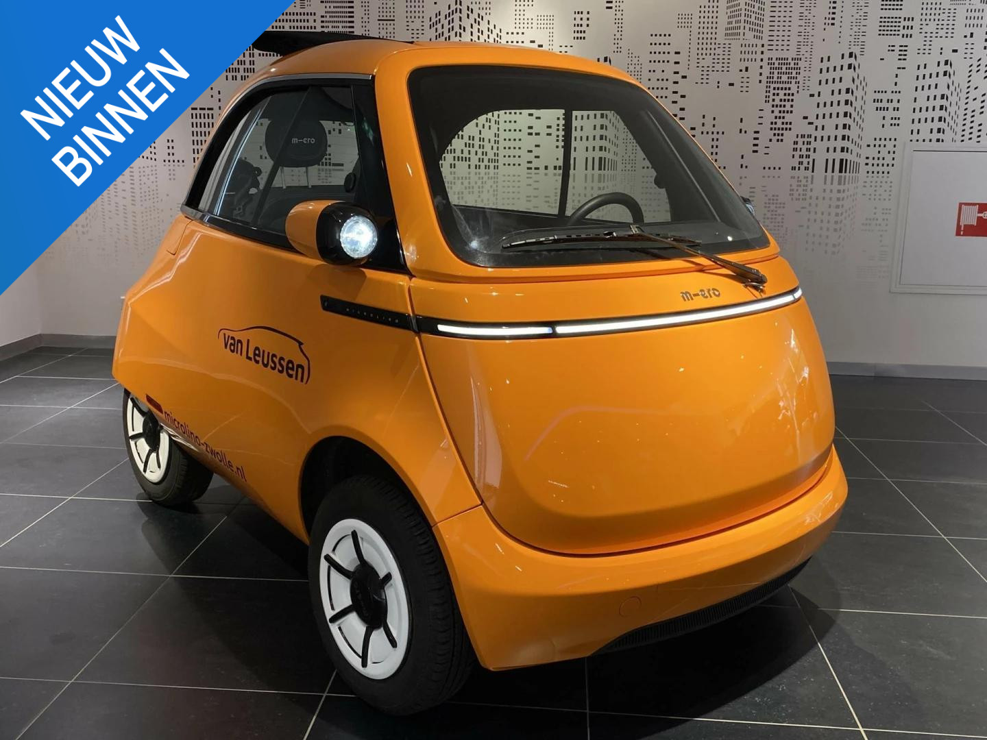 Microlino Competizione 10.5 kWh 100% ELEKTRISCH UNIEK EYECATCHER ZONNEDAK 177KM RIJBEREIK