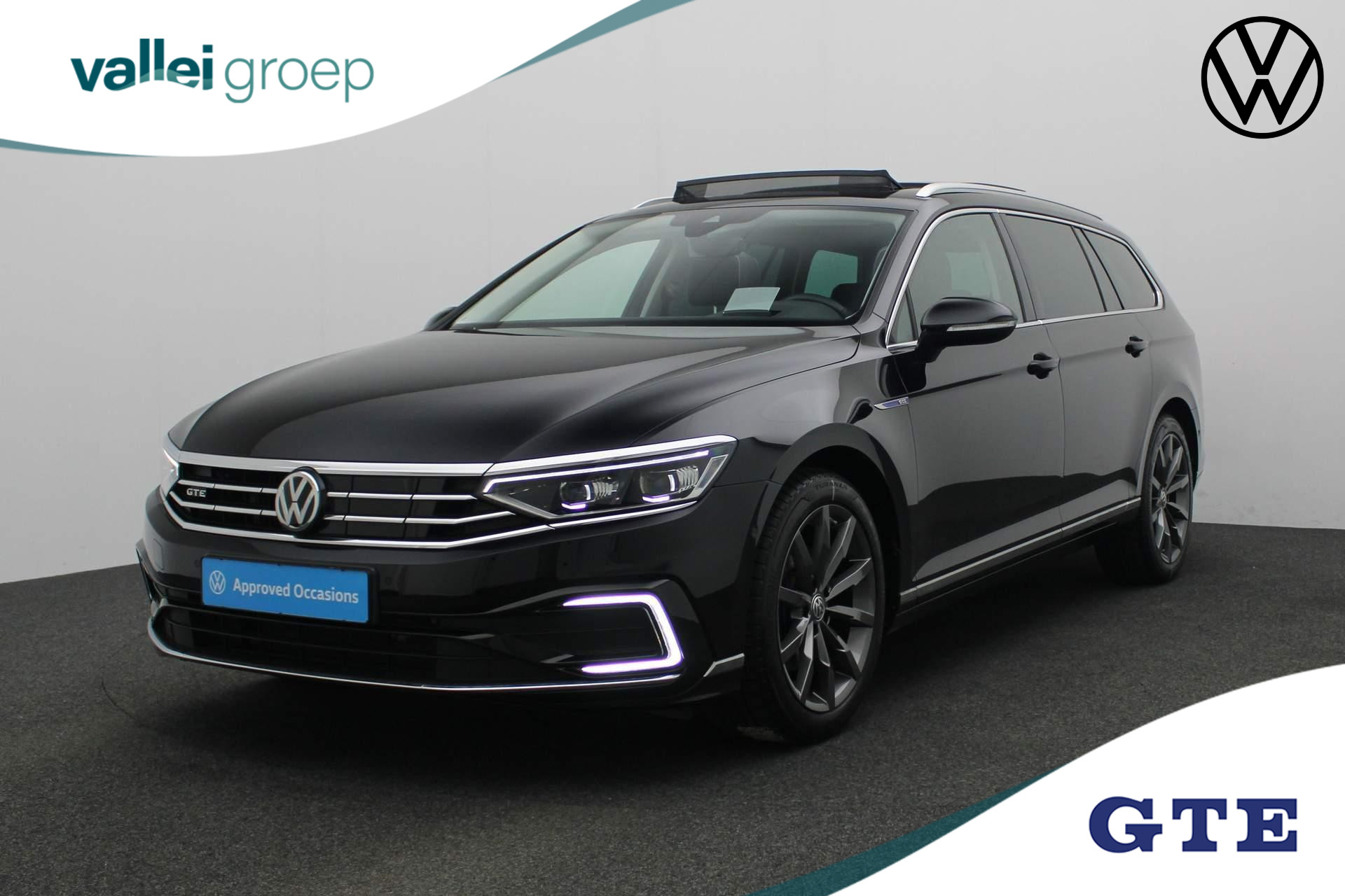 Volkswagen Passat Variant 1.4 TSI 218PK DSG PHEV GTE Business | Pano | Trekhaak | IQ Light | HUD | Keyless | Camera | Navi Discover Pro | 18 inch | ACC