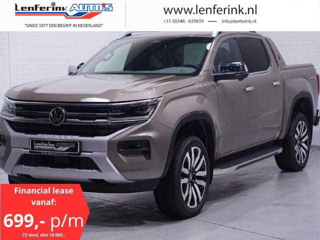 Volkswagen Amarok 3.0 TDI V6 240 pk Aventura Elek. Rolkoffer Navi, 360 Camera, 21" LMV, IQ LED Koplampen, 2-Zits