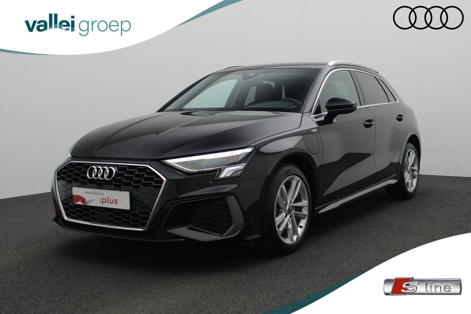 Audi A3 Sportback 40 TFSI e 204PK S-tronic Advanced edition | S-Line ext. | Stoelverwarming | Navi | Parkeersensoren achter | ACC