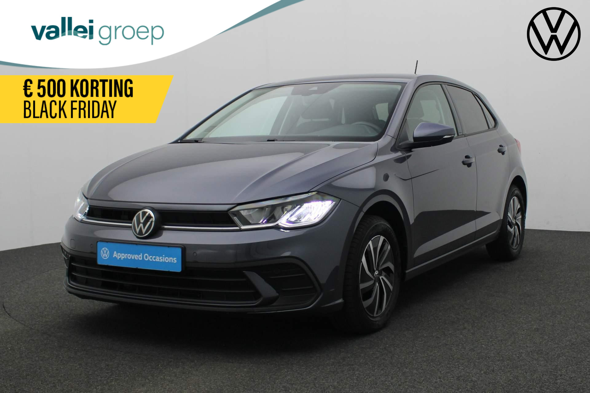 Volkswagen Polo 1.0 TSI 95PK Life Business | Stoelverwarming | Parkeersensoren voor/achter | Navi | ACC | Digital Cockpit | Apple Carplay / Android Auto