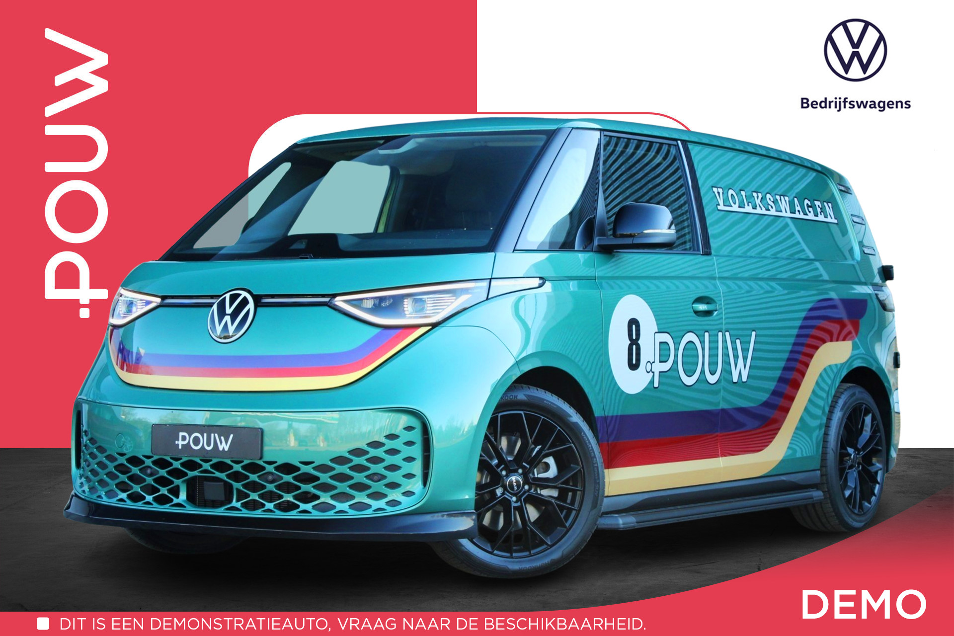 Volkswagen ID. Buzz Cargo 286pk 79 kWh | Trekhaak Wegklapbaar | Multimedia Pakket Plus