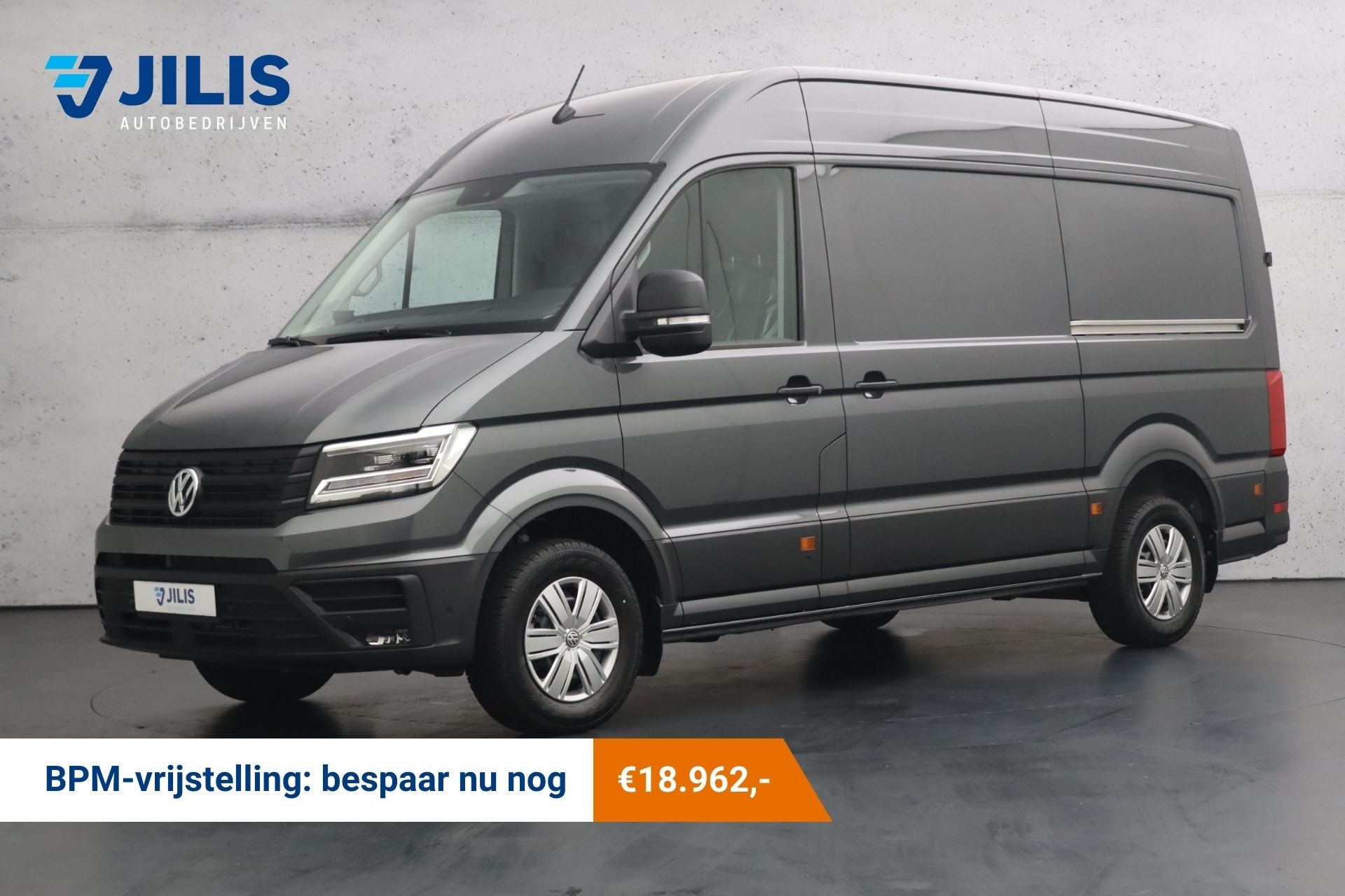 Volkswagen Crafter 2.0 TDI L3H3 177PK DSG Automaat | 2x schuifdeur | Lederen bekleding | LED koplampen | Apple carplay