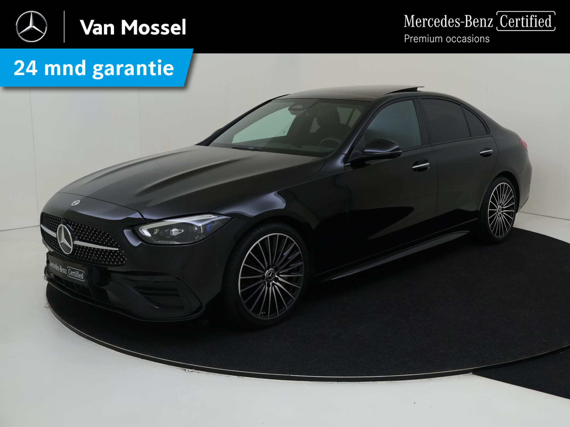 Mercedes-Benz C-Klasse 200 AMG Line Pano / Memory Seats / 360 Camera / Nightpakket / Head-up Display /