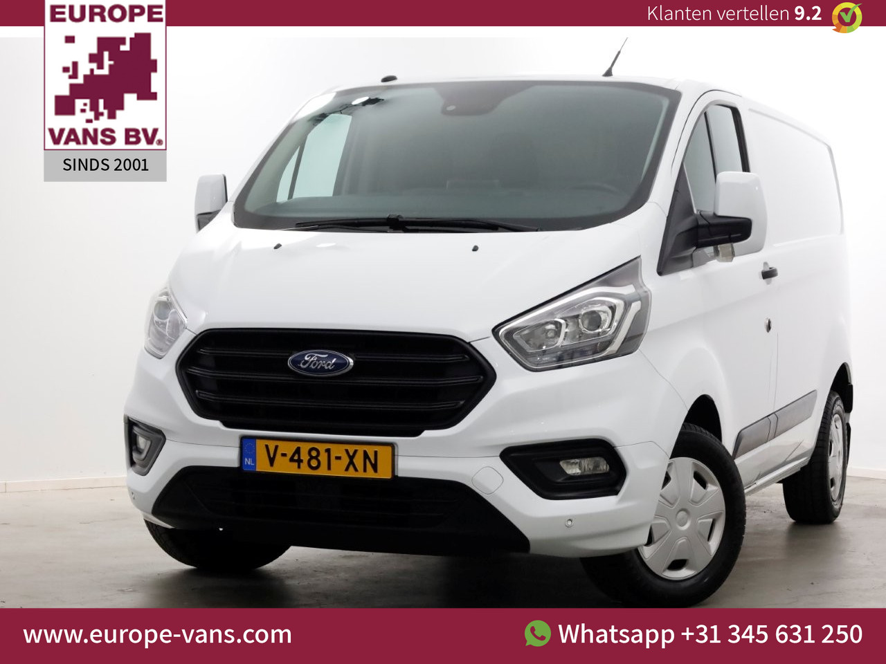 Ford Transit Custom 2.0 TDCI E6 L1H1 Trend Airco/Navi 04-2019