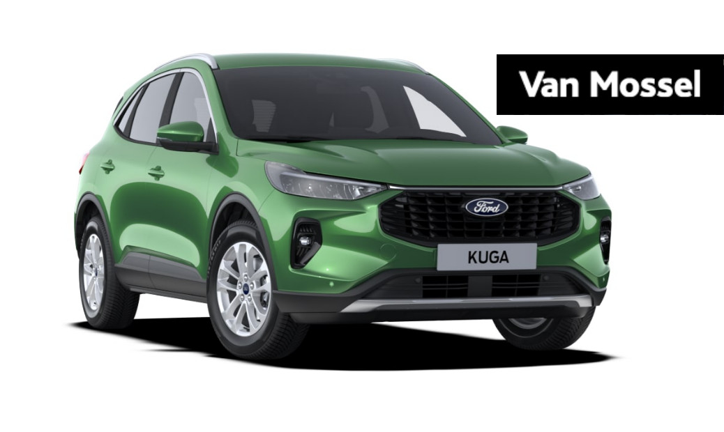 Ford Kuga 2.5 PHEV Titanium | 2100KG TREKGEWICHT | €2000,- FORD VOORDEEL | 243 PK!  | BURSTING GREEN | NIEUW MODEL |