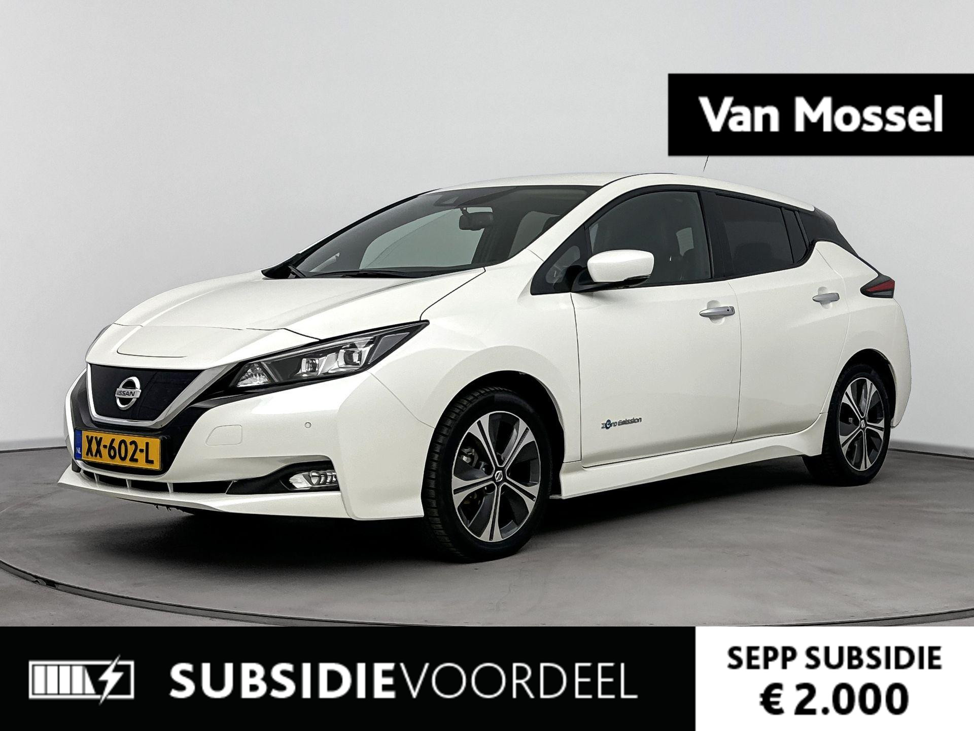 Nissan Leaf Tekna 40 kWh | ProPILOT | Carpay | 360 Camera | Stoelverwarming | Navigatie |