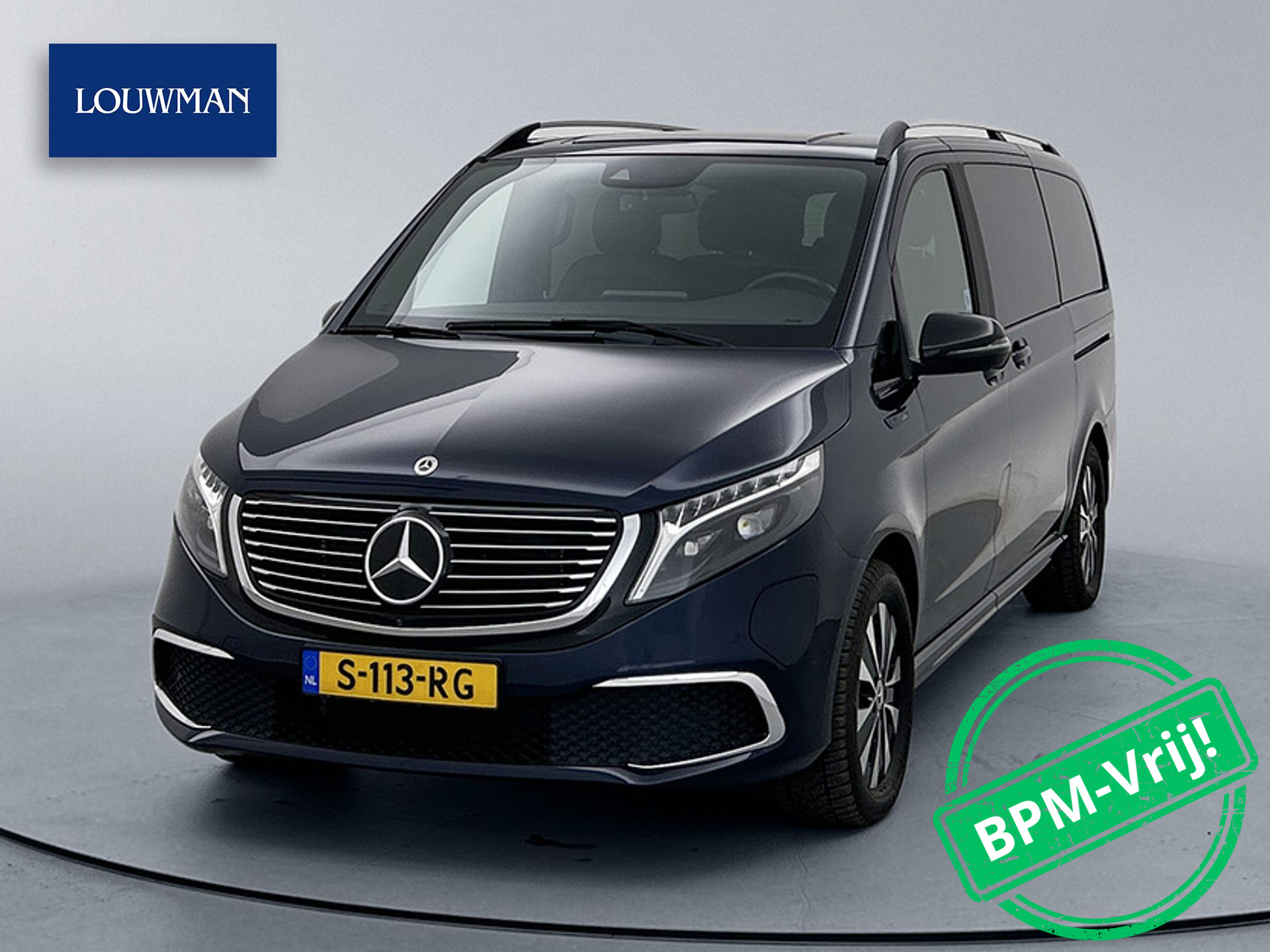 Mercedes-Benz EQV 300 L2 90 kWh 7-pers Taxi Goedkeuring Leder 360 Graden Camera Adaptieve Cruise Control Climate control