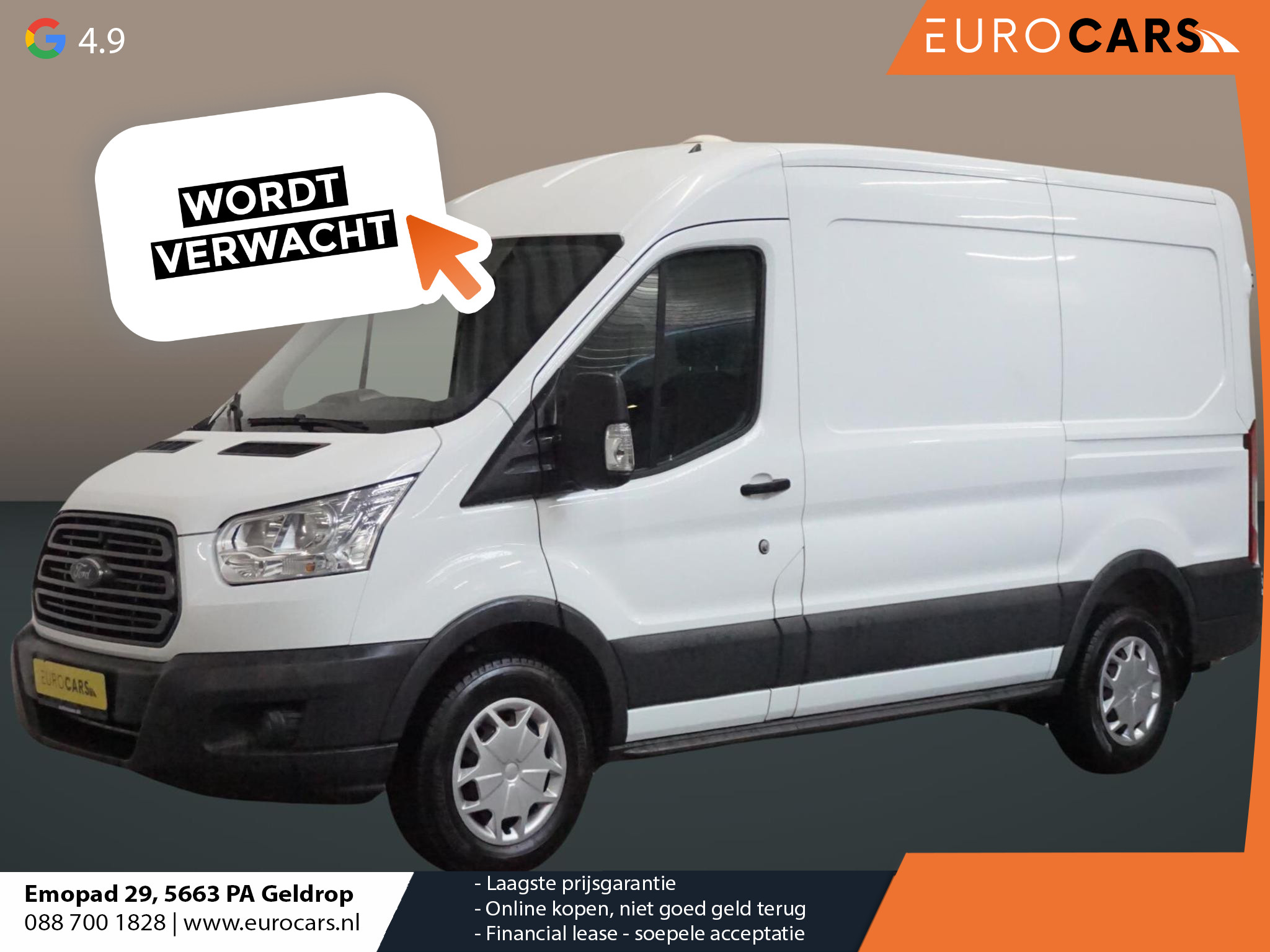 Ford Transit 310 2.0 TDCI L2H2 Trend Airco Cruise Control Trekhaak