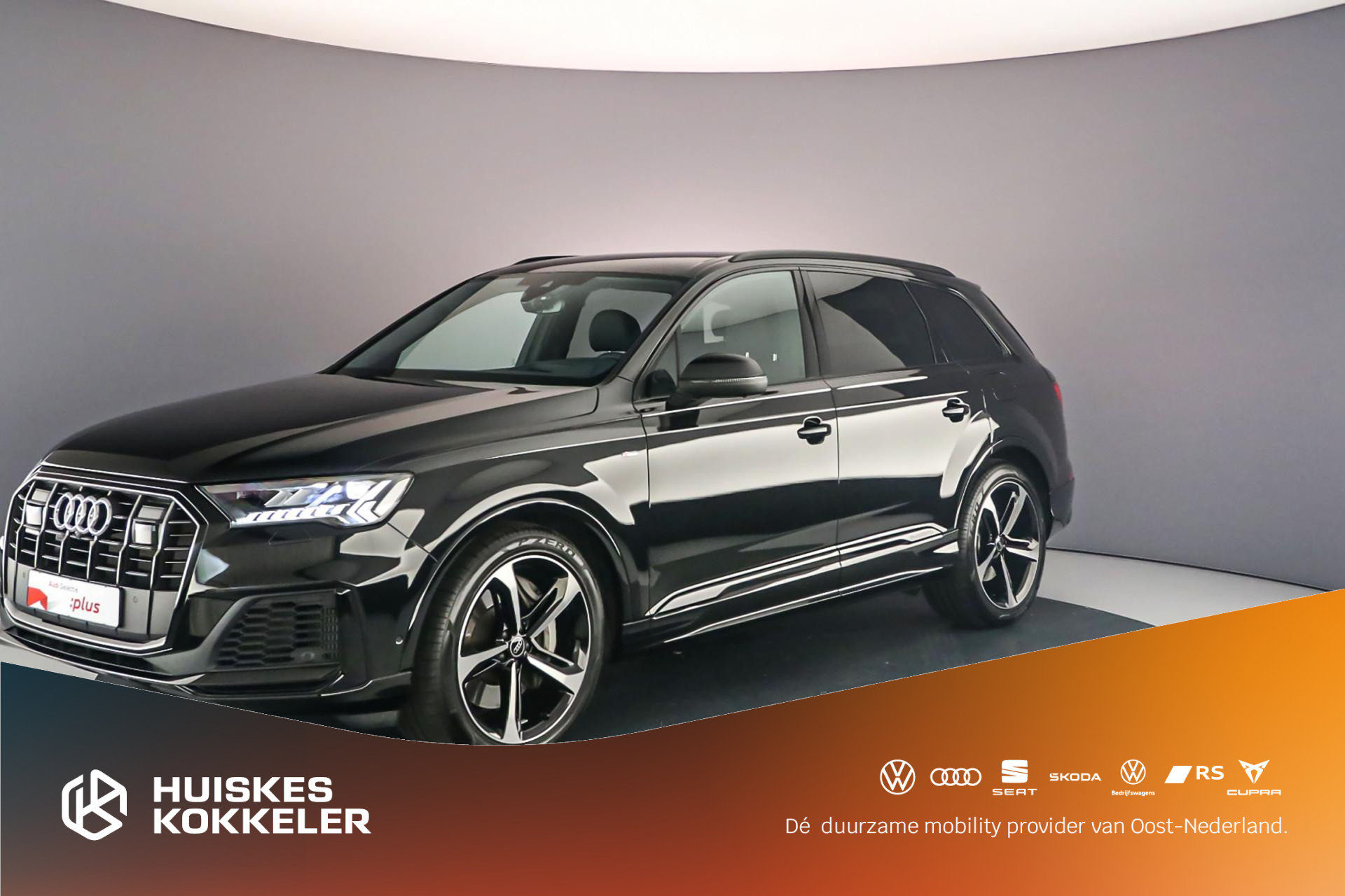 Audi Q7 Pro Line S 55 TFSI e 381pk | B&O | Head-Up | 360cam | Comfortsleutel | Matrix LED | Tour-Pack | S line | Stoelverwarming V+A |