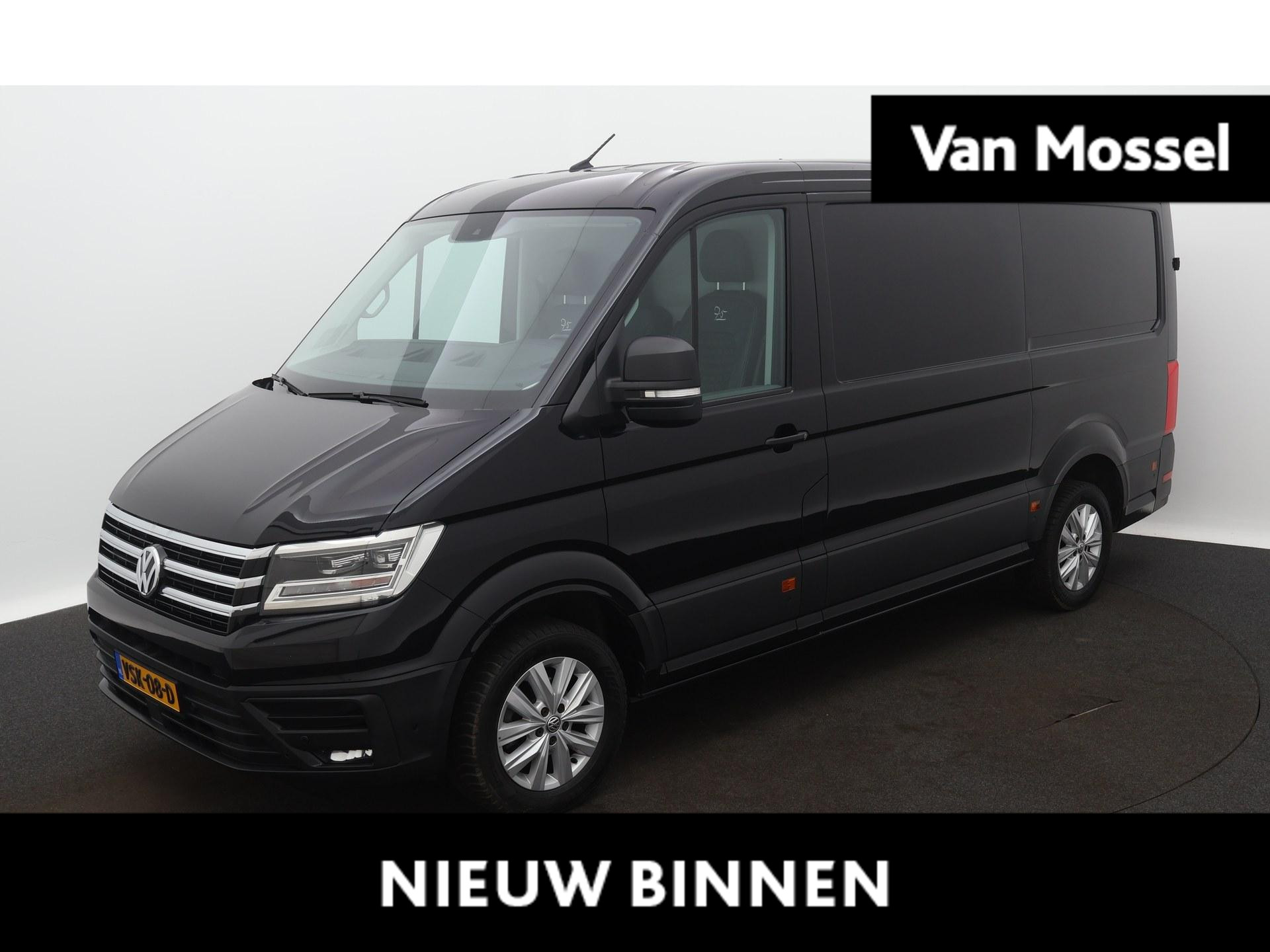 Volkswagen Crafter 35 2.0 TDI L3H2 Exclusive | Airco | Automaat | Camera | Trekhaak | Navigatie | Adaptive cruise control | Parkeerhulp voor + achter | LED koplampen | Multifunctioneel stuur | Massage stoel | Lichtmetalen velgen |