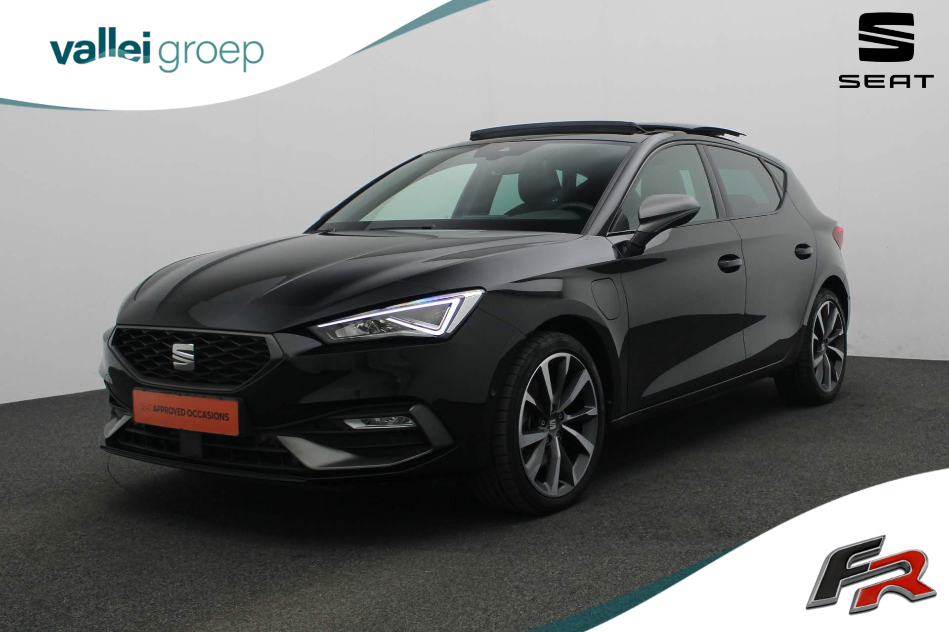 SEAT Leon 1.4 TSI 204PK DSG eHybrid PHEV FR Business Intense | Pano | Adaptief onderstel | Leder/alcantara | Geheugenstoel | Navi | Camera | ACC | Keyless