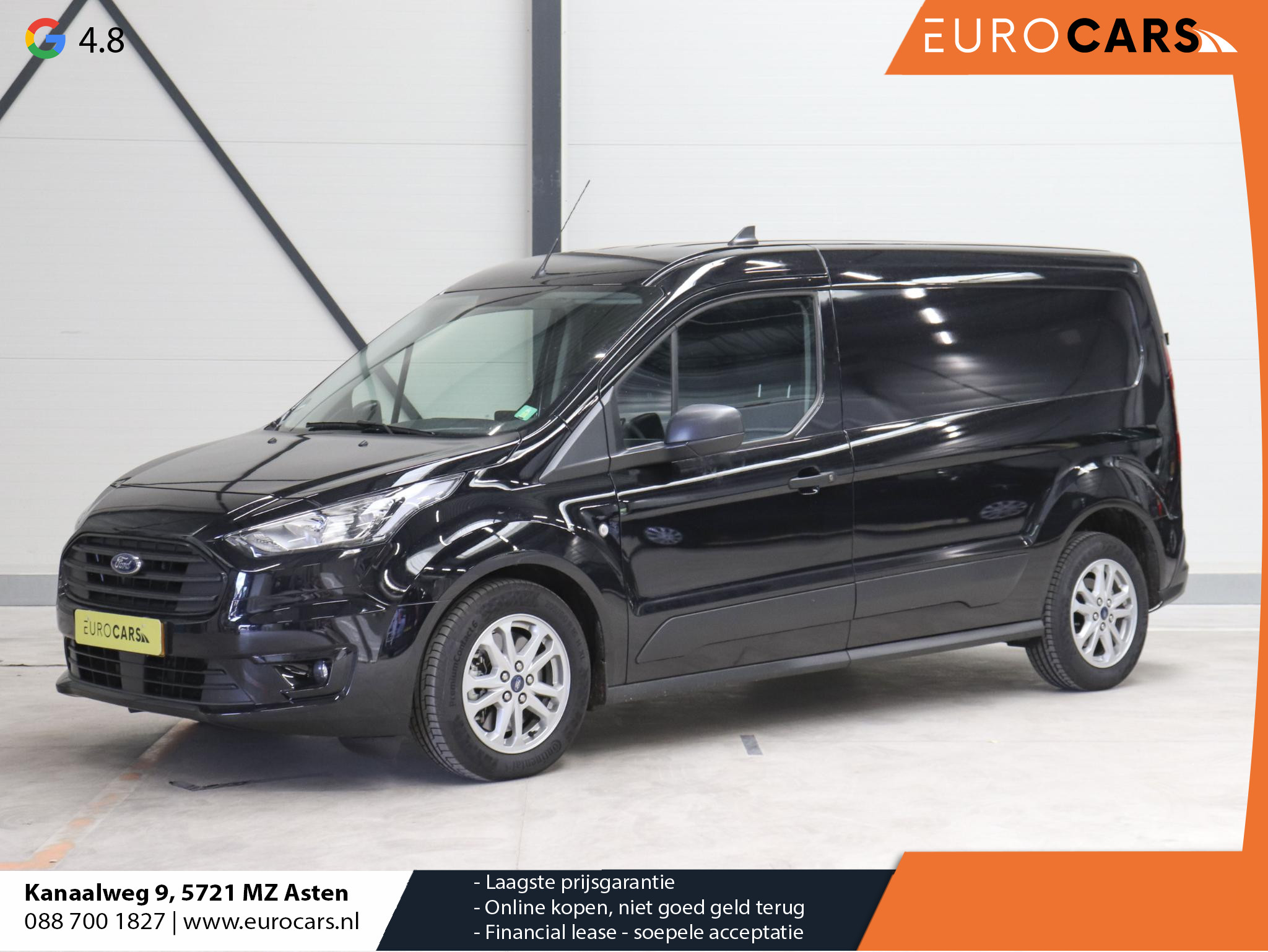 Ford Transit Connect L2 Trend Automaat Navigatie Airco Parkeersensoren Cruise Control 3Zits Camera Trekhaak