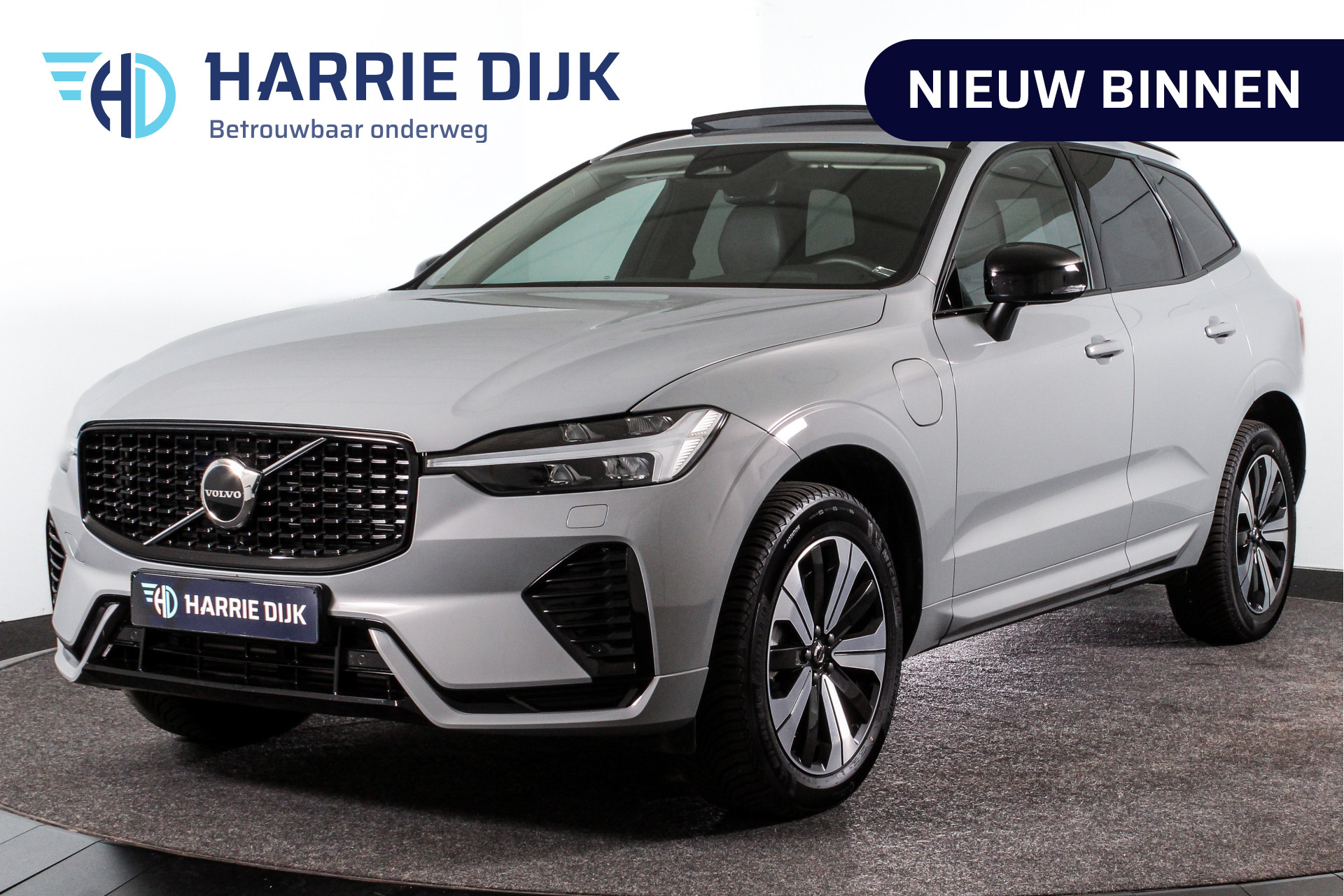 Volvo XC60 2.0 Recharge T6 AWD Plus Dark | S/K-Panodak | Dig. Cockpit | Adapt. Cruise | Memory Stoelen | Elek. Klep | Stoel-+stuurverw. | Camera | NAV+App. Connect | LM 19" | 1493