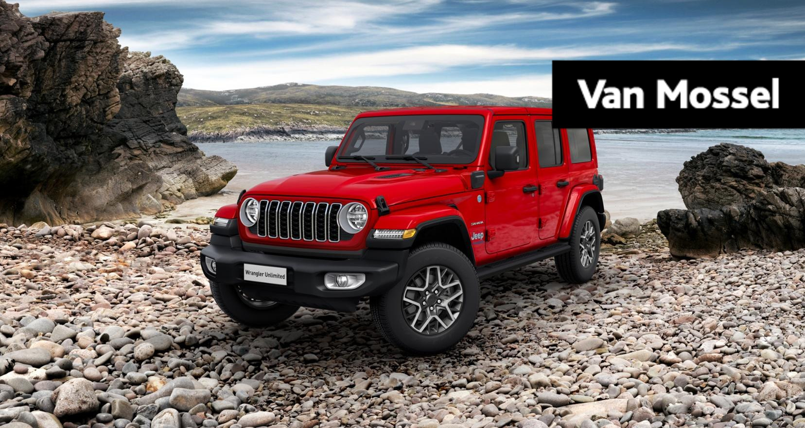 Jeep Wrangler Unlimited 4xe 380 Sahara | 4x4 | 360 Parkeersensoren | Stuur- & Stoelverwarming | Lederen Bekleding | Nieuw Te Bestellen |