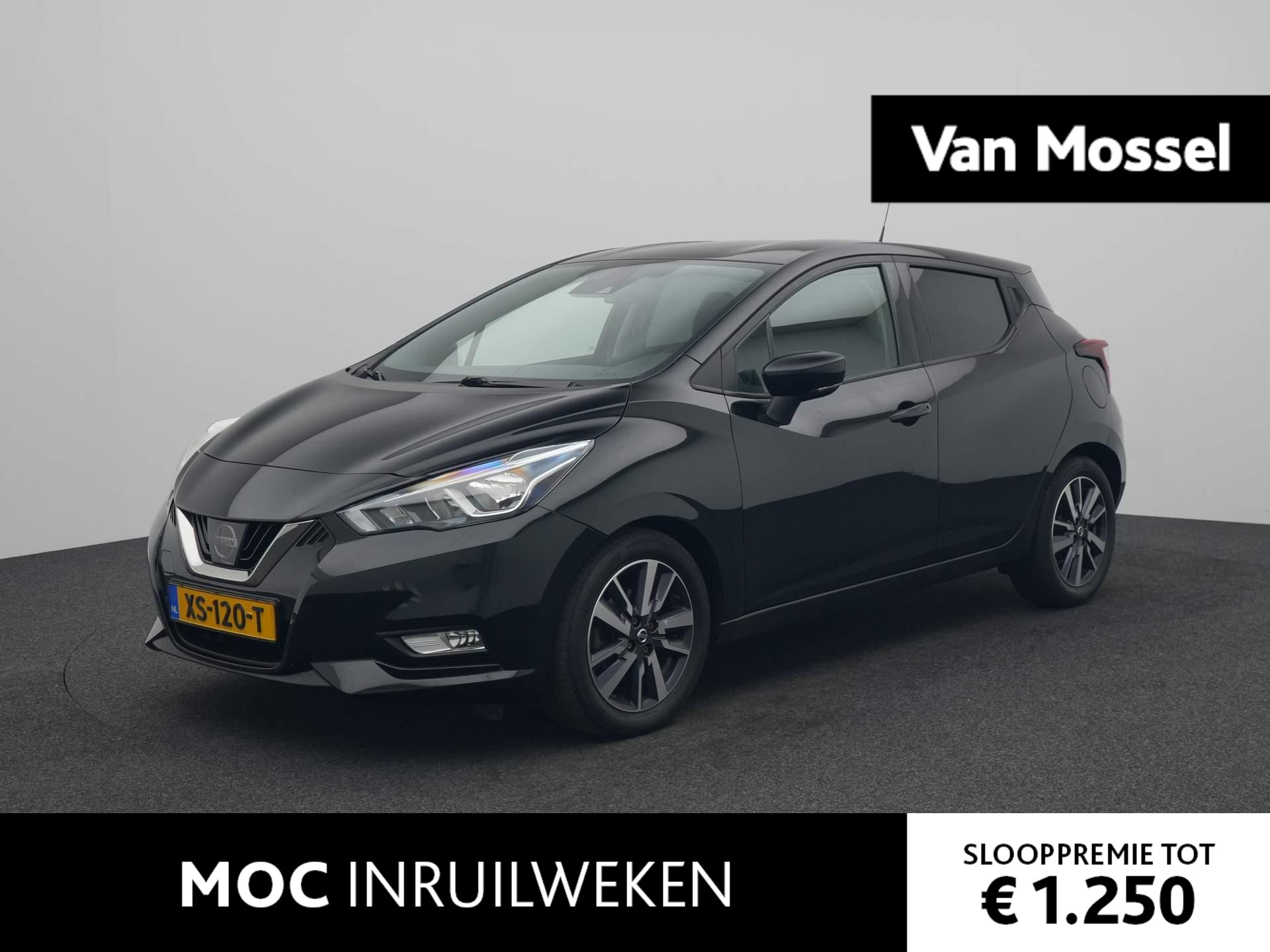 Nissan Micra 0.9 IG-T N-Connecta | Navi | Bluetooth | Cruise | PDC | LED | DAB | 16'' Inch lichtmetalen Velgen | 12 maand BOVAG Garantie! |