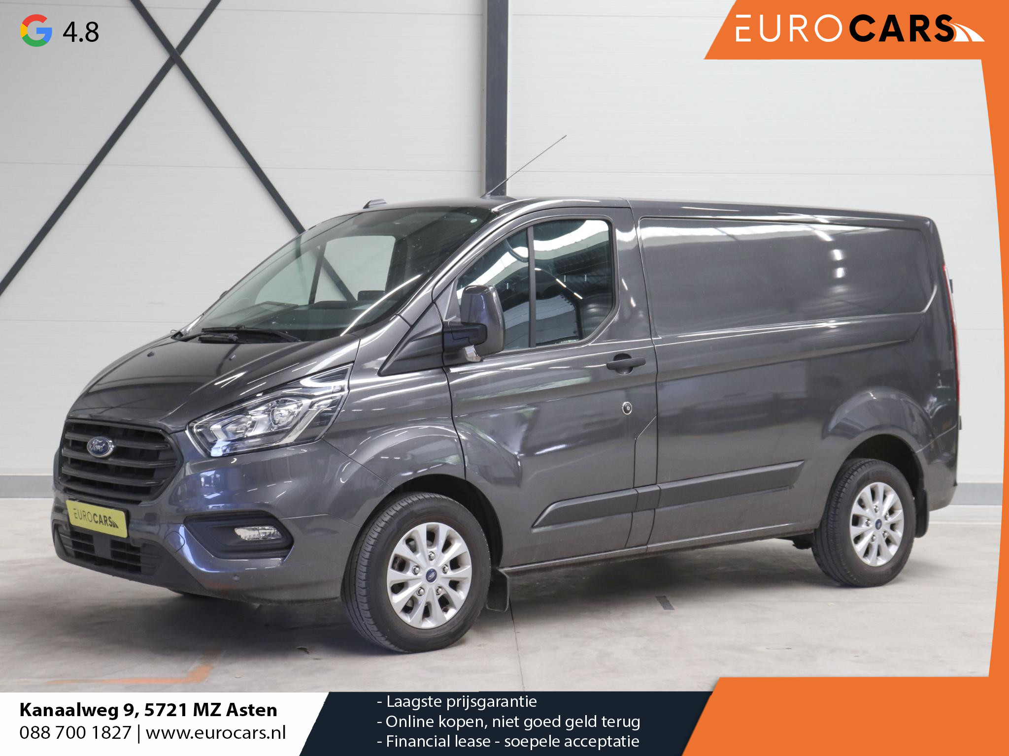 Ford Transit Custom 280 2.0 TDCI L1H1 Trend Automaat Navi Airco Camera Carplay