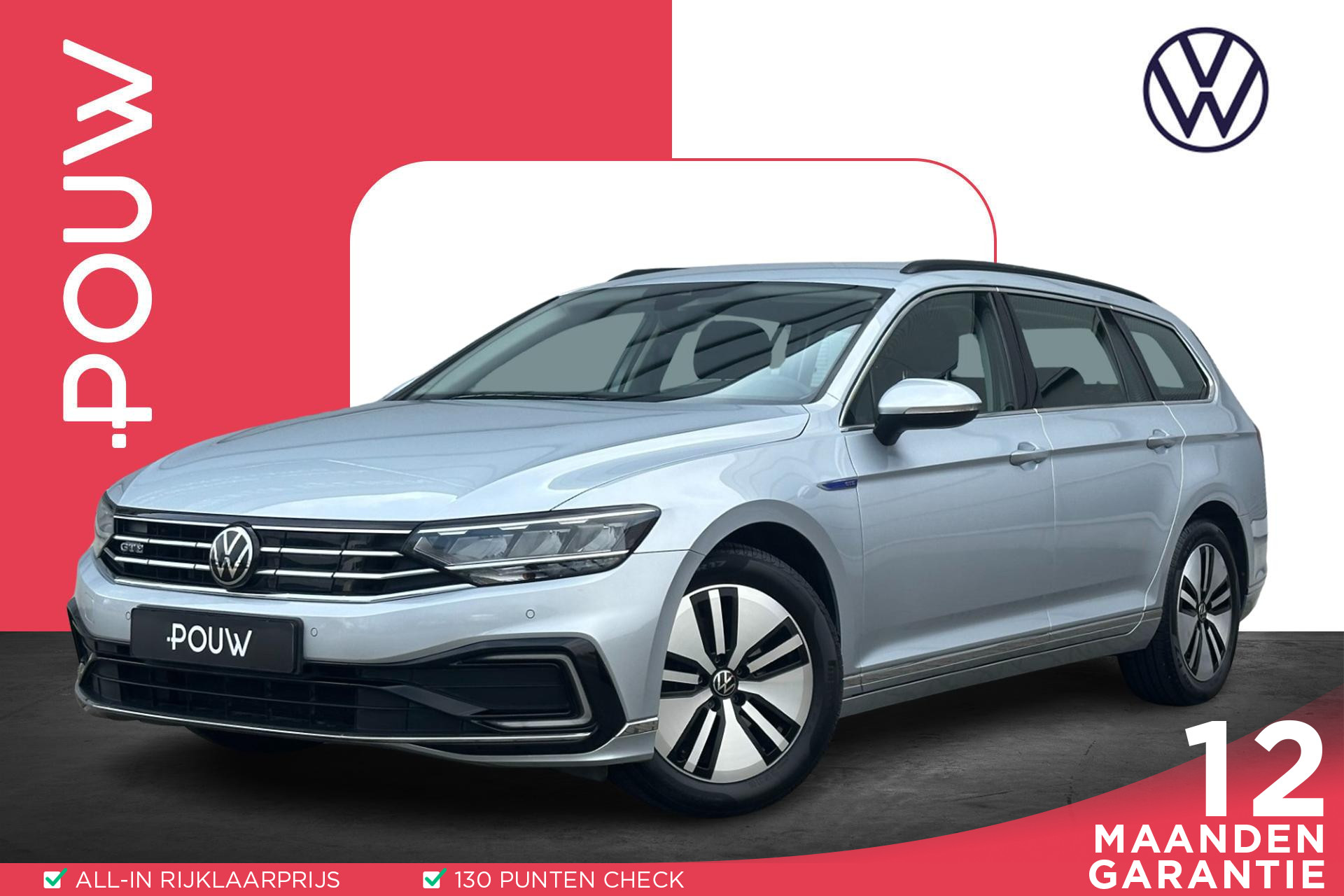 Volkswagen Passat Variant 1.4 TSI PHEV 218pk DSG GTE Business | Navigatie | Trekhaak | Camera
