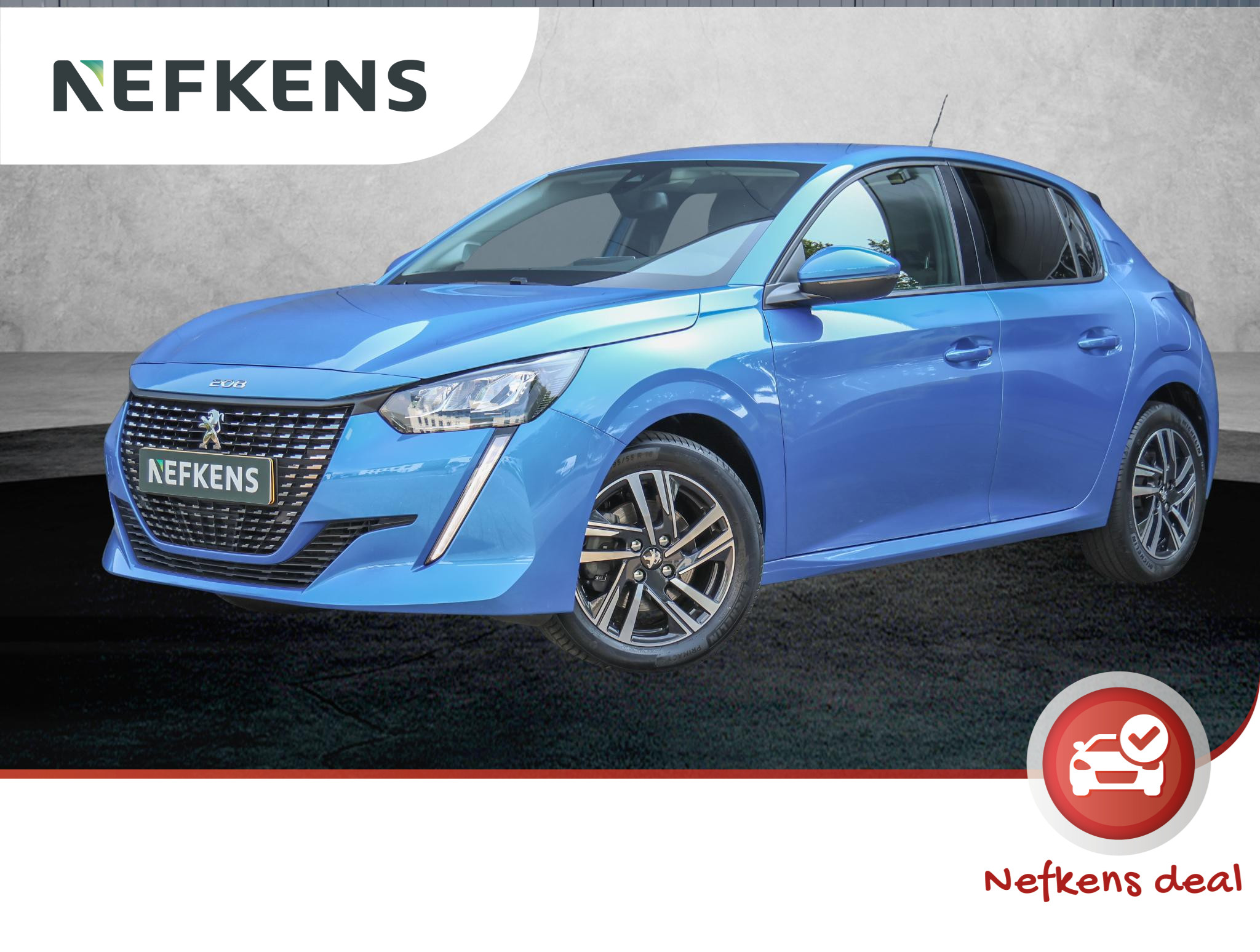 Peugeot 208 100pk P.T. Allure (1ste eig./FULL LED/Climate/AppleCarPlay/Halfleer/NL Auto!)