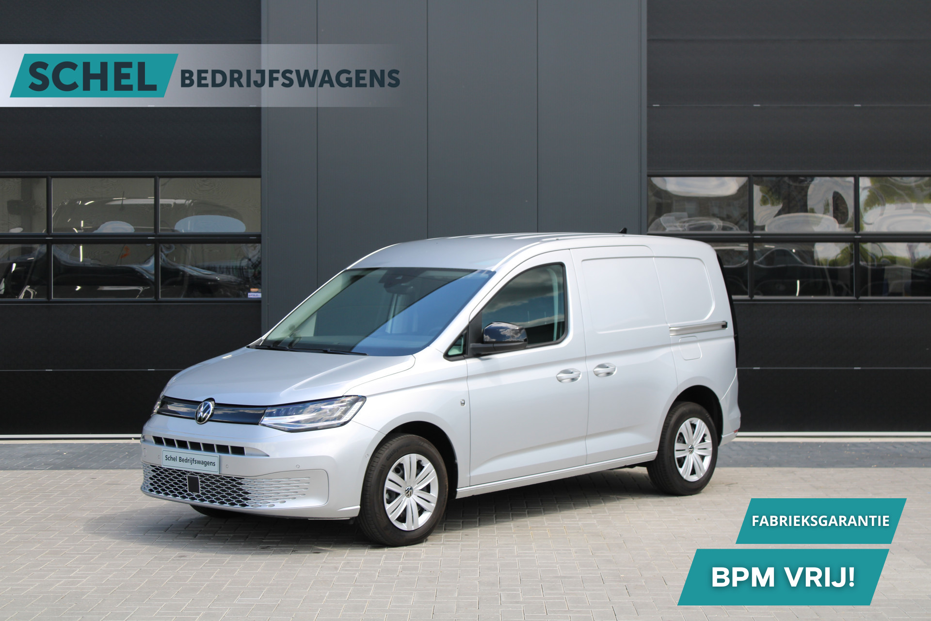 Volkswagen Caddy Cargo 2.0 TDI 122pk DSG7 - 2x Schuifdeur - Adaptive Cruise - Digital cockpit - LED koplampen - Stoelverwarming - Rijklaar