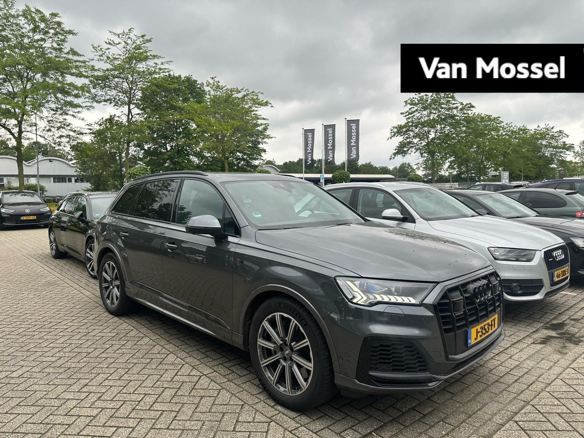 Audi Q7 55 TFSI e quattro Pro Line S Automaat | Bose Audio | Leder | S-line Super sport stoelen | Panorama dak | 360 Camera | Stoelverwarming/Ventilatie | Cruise Control | Zwart pakket |