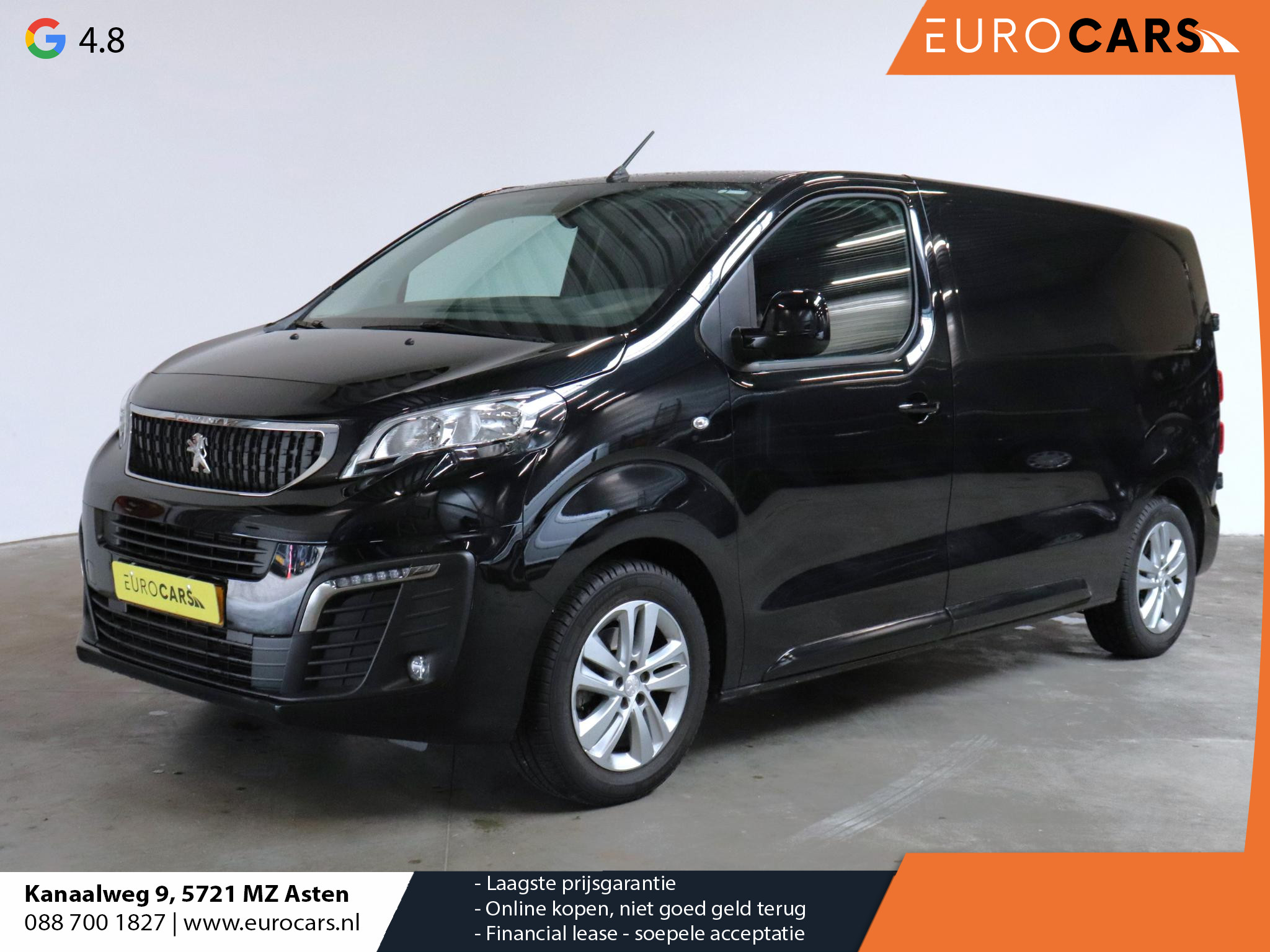 Peugeot Expert 1.5 BlueHDI 100 Standard Premium Airco DAB+ 3zits