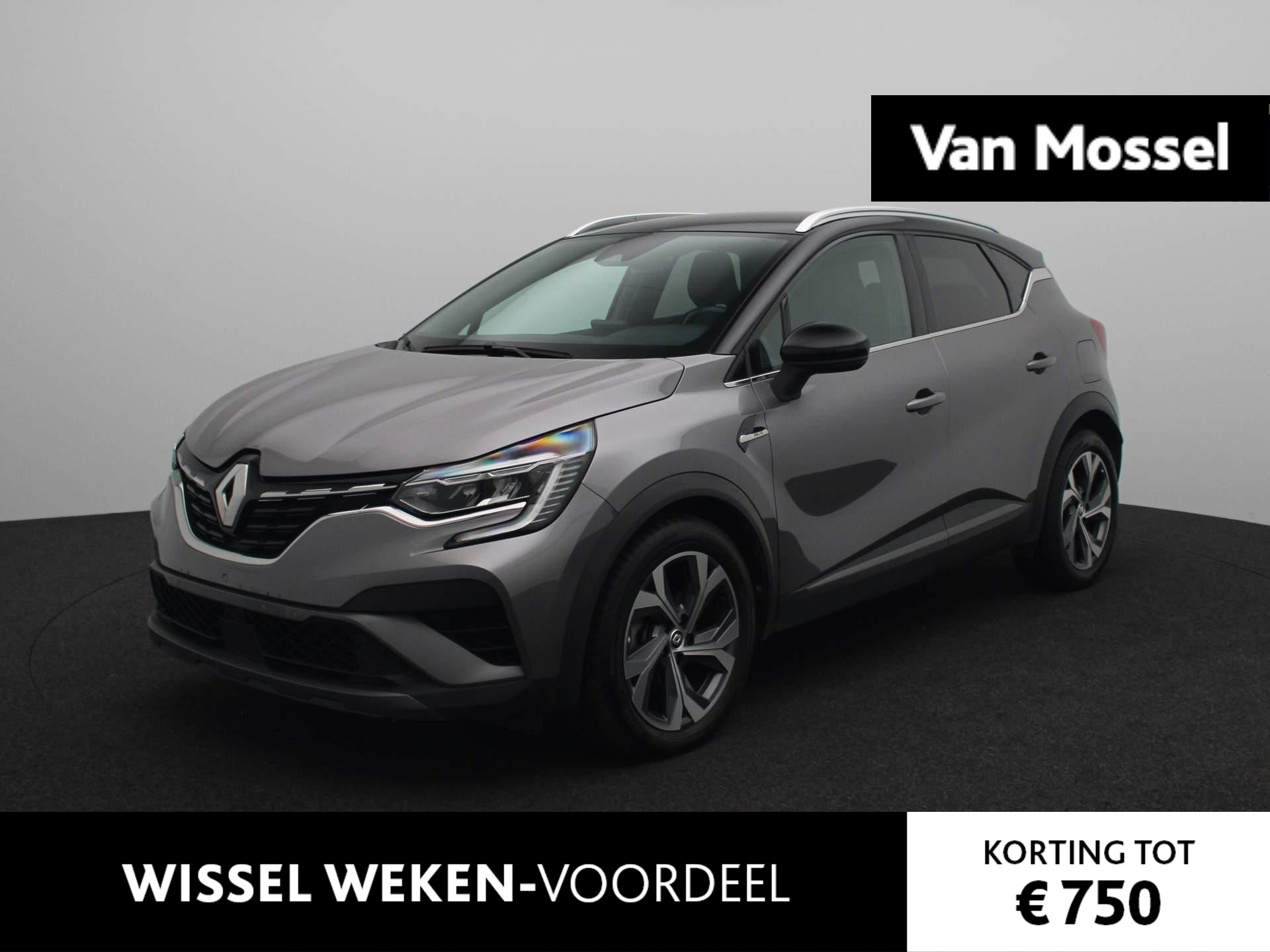 Renault Captur E-Tech Plug-in Hybrid 160 R.S. Line | Automaat | Easy Link Navigatie met Apple CarPlay & Android Auto | Lichtmetalen velgen 18 inch | Two-tone metaalkleur | Sportstoelen | Sensoren v+a met achteruitrijcamera |