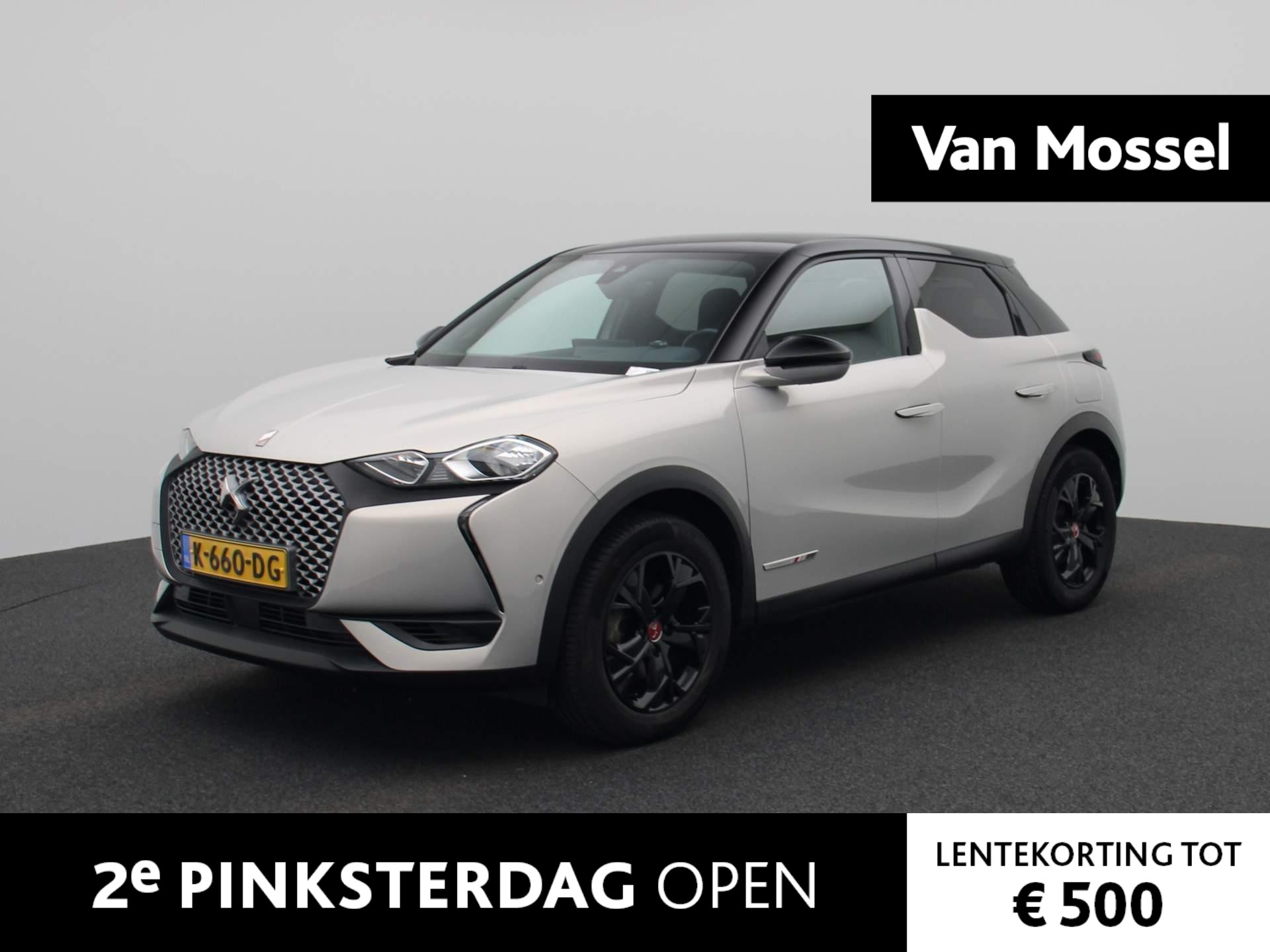 DS DS 3 Crossback E-Tense Business 50 kWh | €2000 SEPP SUBSIDIE | HALF-LEDER | NAVIGATIE | ACHTERUITRIJCAMERA | CLIMATE CONTROL | CRUISE CONTROL | STOELVERWARMING | APPLE CARPLAY / ANDROID AUTO |