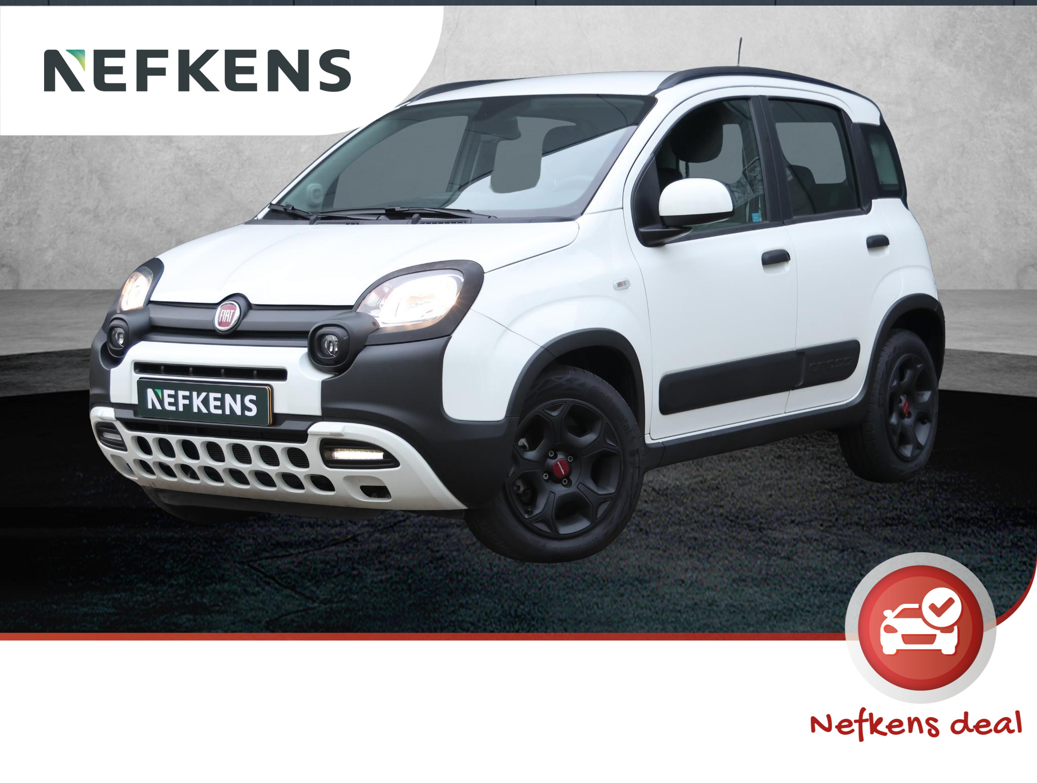 Fiat Panda 70pk Hybrid Cross | 7"scherm | AppleCarPlay | Climate | Bluetooth | DAB