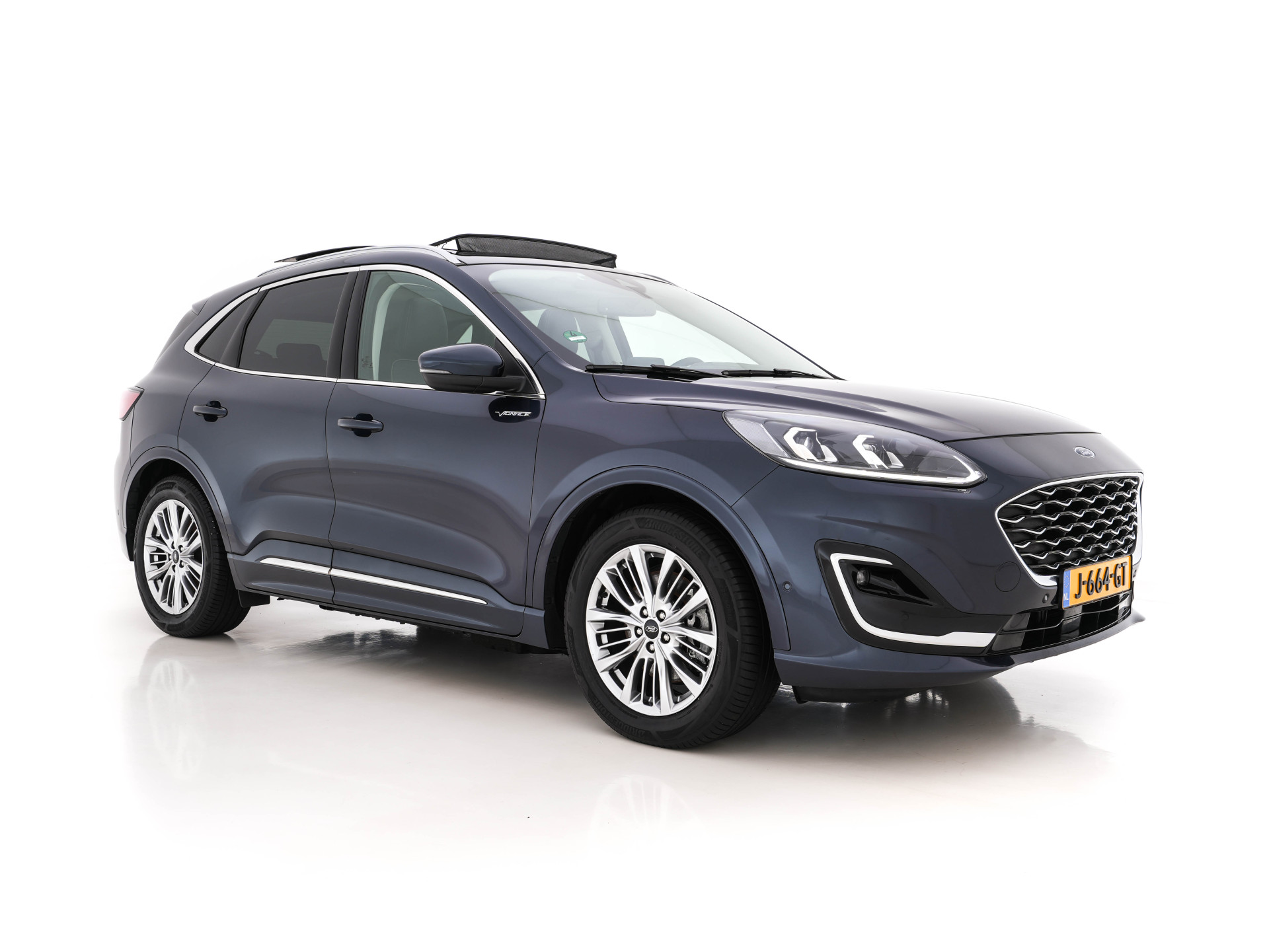 Ford Kuga 2.5 PHEV Vignale Aut. *PANO | FULL-LEATHER | DIGI-COCKPIT | FULL-LED | BANG/OLUFSEN-AUDIO |  HEAD-UP | KEYLESS | DAB | CARPLAY | NAVI-FULLMAP | MEMORY-PACK | COMFORT-SEATS | LANE-ASSIST | TOWBAR | 18''ALU*