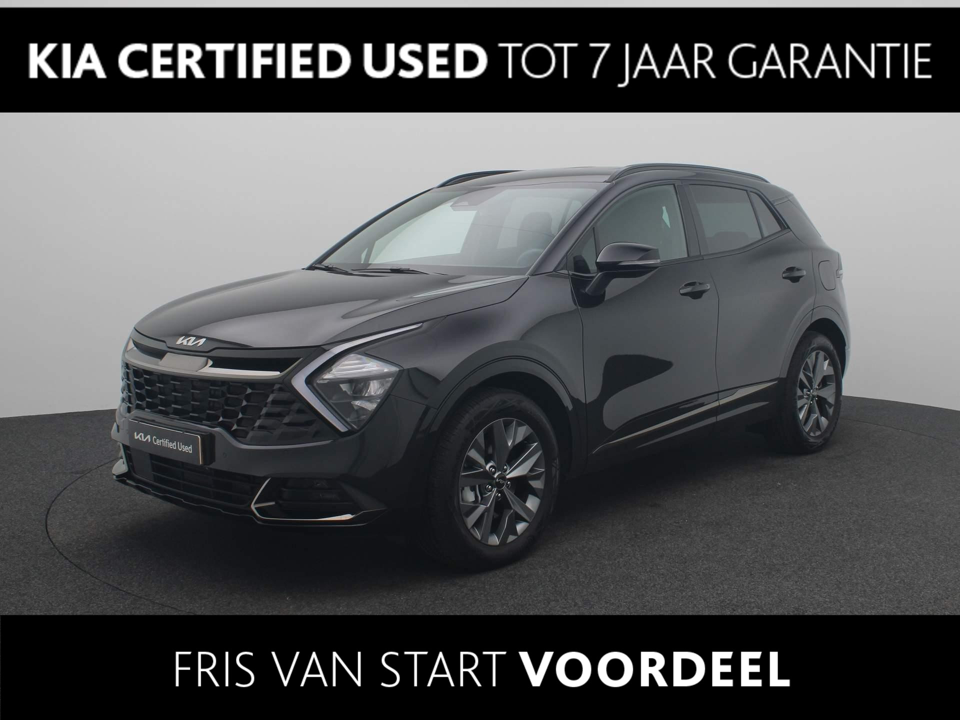 Kia Sportage 1.6 T-GDi Hybrid Dark Edition | LED | Navigatie | Apple Carplay - Android Auto | Stoelverwarming | Stuurverwarming