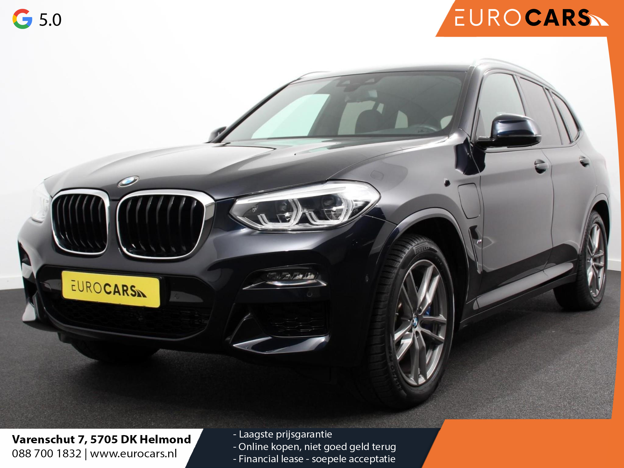 BMW X3 xDrive30e 292pk Hybrid Steptronic M Sport | Navigatie | Apple Carplay/Android Auto | Parkeersensoren | Camera | Panoramadak | Adaptive Cruise Control | Adaptieve LED-koplampen | Sound-systeem Harman-Kardon | Climatronic