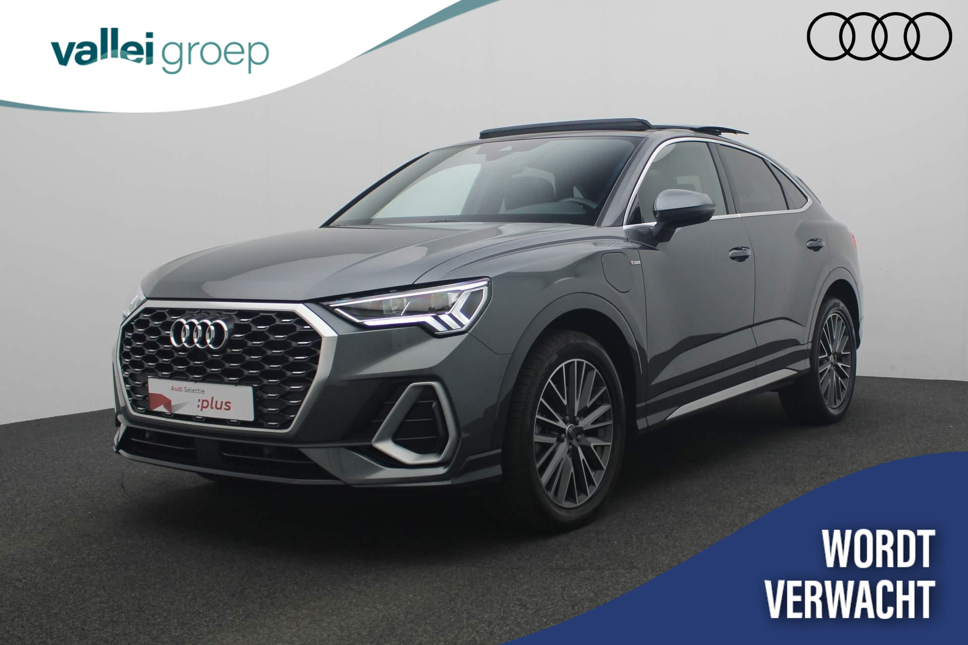 Audi Q3 Sportback 45 TFSI e 245PK S-tronic S Edition / S-Line | Pano | Stoelverwarming | Parkeersensoren voor/achter | Navi | ACC | Apple Carplay / Android Auto | Standkachel