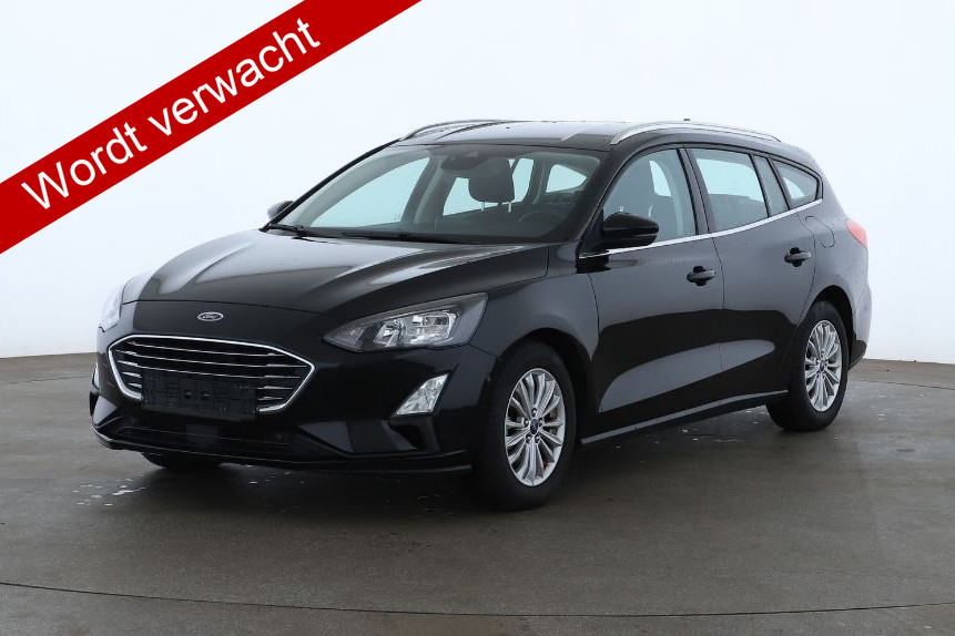 Ford Focus Wagon 1.0 125 pk EcoBoost MHEV Titanium Business Mooie, ruime, luxe en comfortabele Ford Focus wagon. Volautm. airco dual, camera, stoel-, stuur- en voorraamverw., easy entry/easy go, cruise control, Isofix, side- en lane assist, parkeersensoren v+a, LM wielen etc.