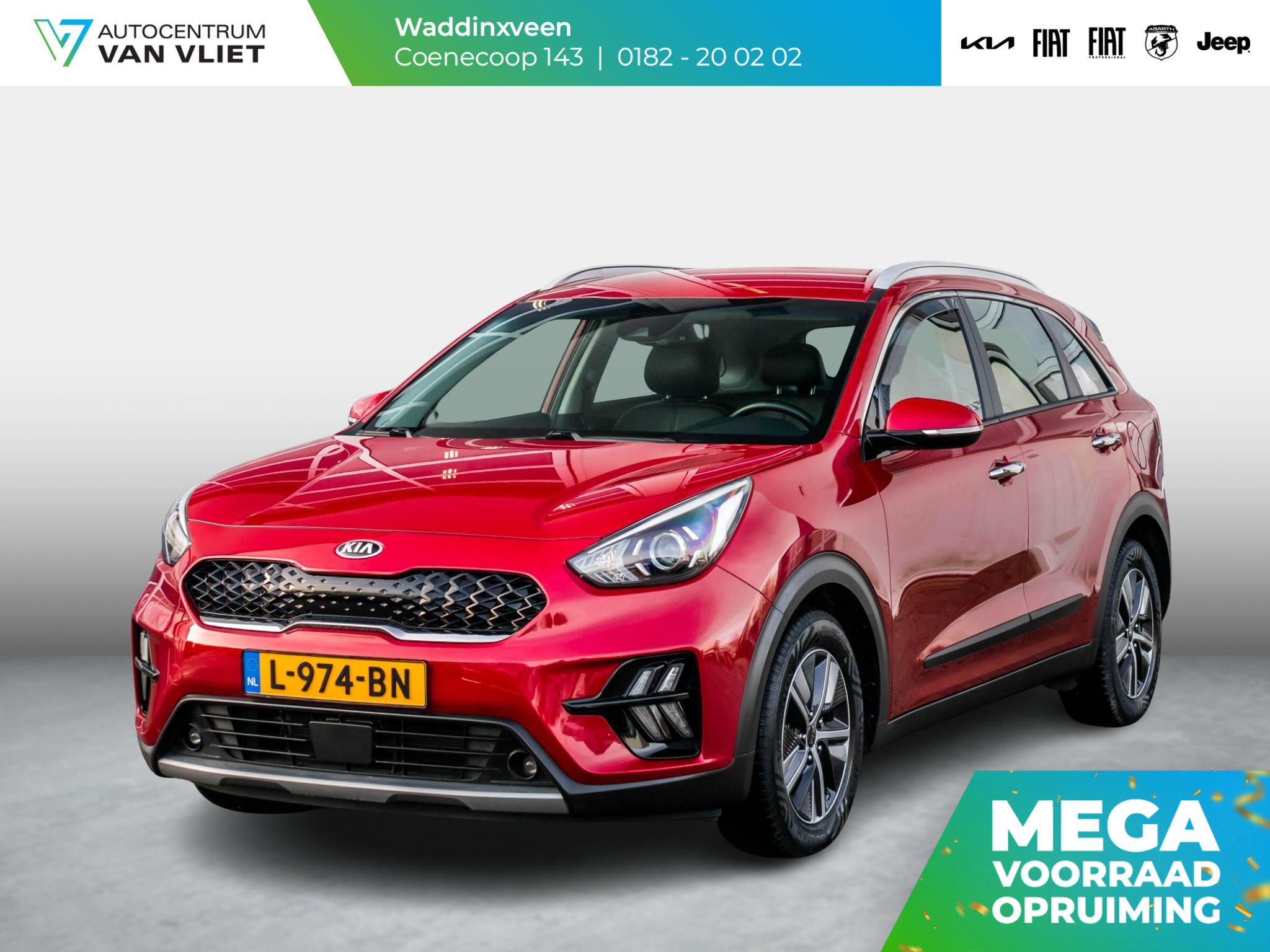 Kia Niro 1.6 GDi Hybrid DynamicLine | Trekhaak | 1300 kg trekgewicht