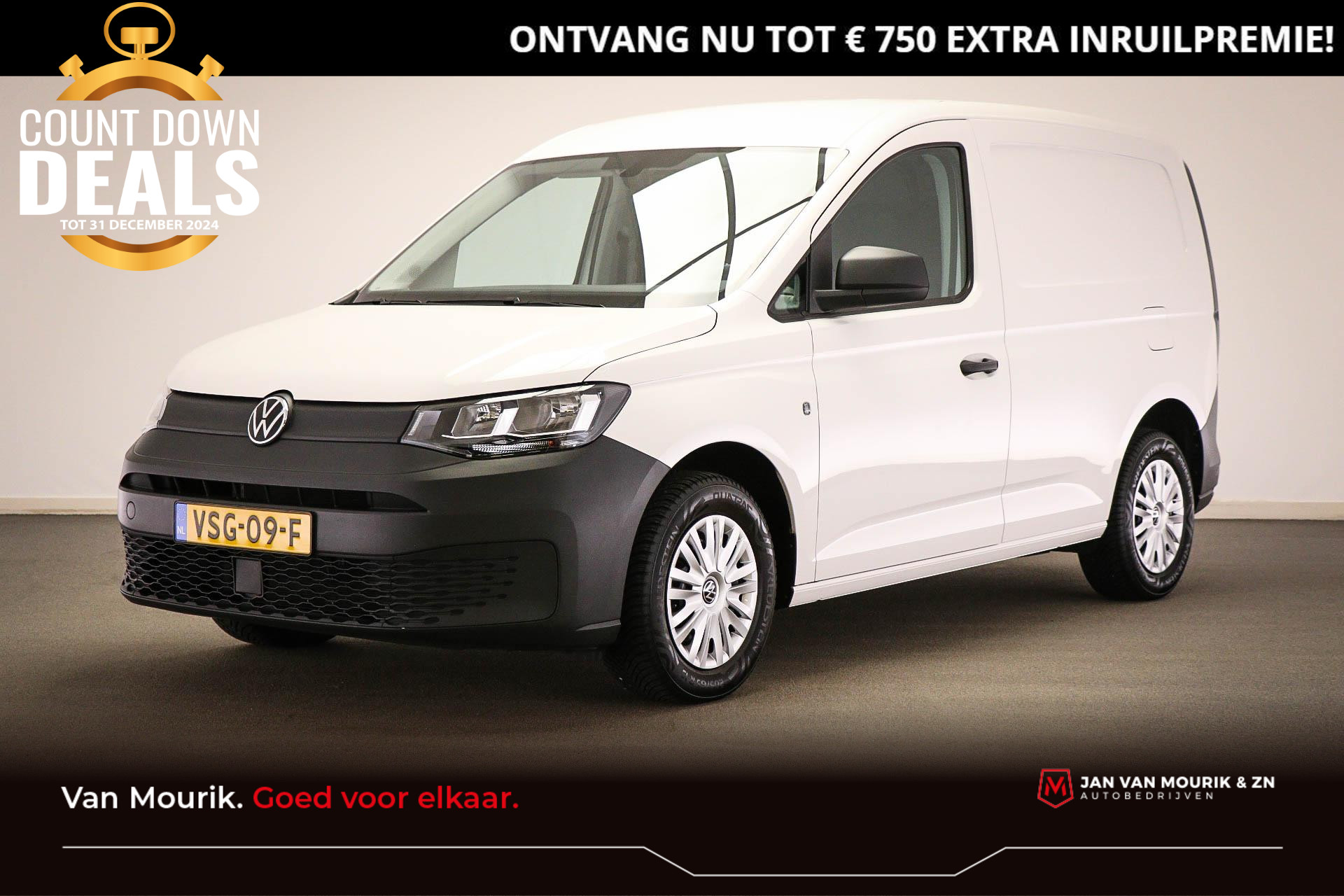 Volkswagen Caddy Cargo 2.0 TDI Comfort | AIRCO | CRUISE | APP CONNECT | PDC | TREKHAAK