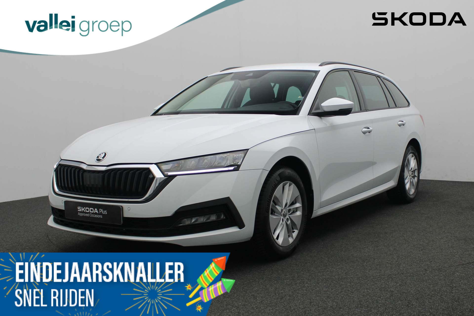 Škoda Octavia Combi 1.0 e-TSI 110PK DSG Business Edition | Navi | Keyless | Parkeersensoren voor/achter | Cruise | Apple Carplay / Android Auto