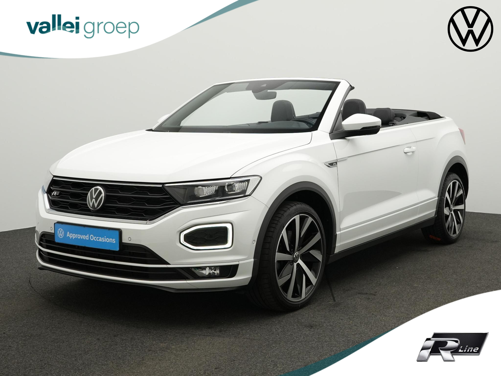 Volkswagen T-Roc Cabrio 1.5 TSI 150 pk DSG R-Line | Achteruitrijcamera | Navigatie | Stoelverwarming | Side Assist | Adaptive Cruise | Sportonderstel