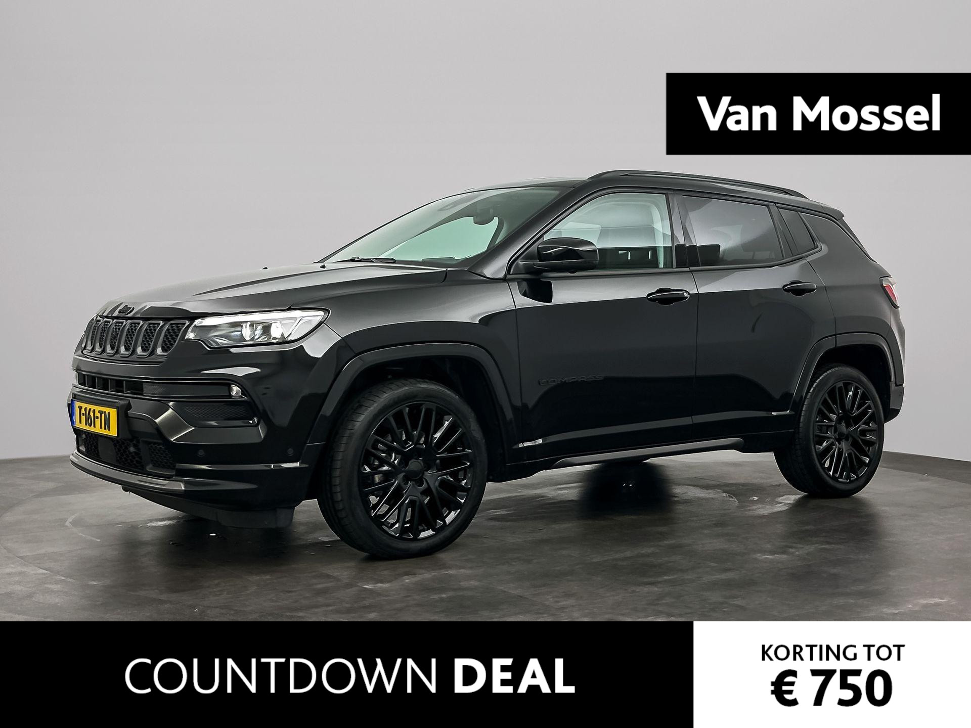 Jeep Compass 1.5T e-Hybrid S | Dual Pane panoramadak | 360° Camera | Leder