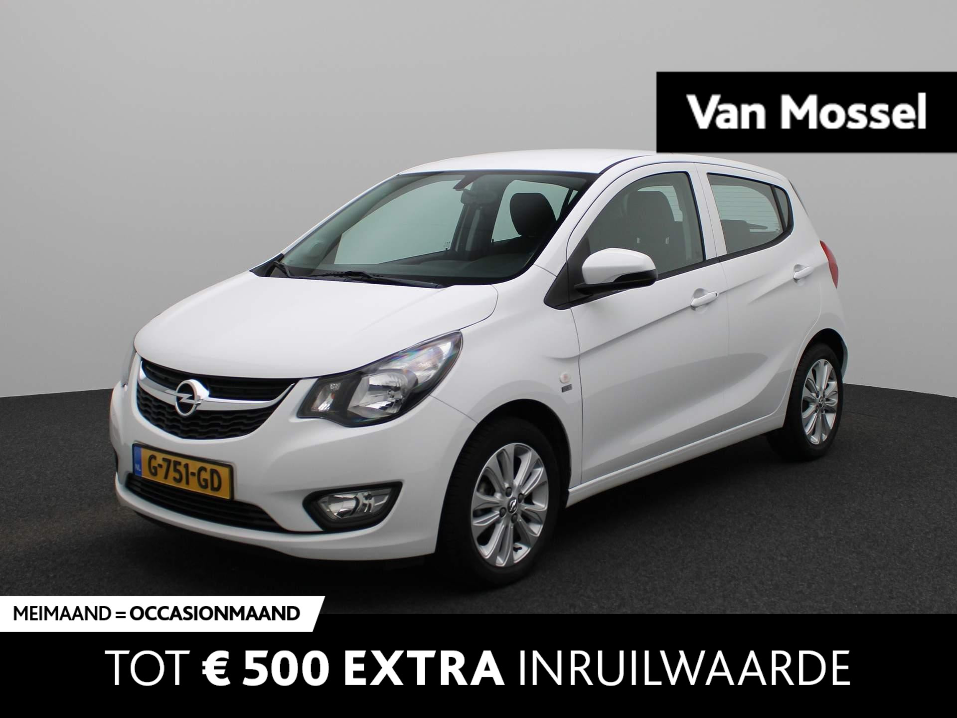 Opel KARL 1.0 ecoFLEX 120 Jaar Edition | 75pk | Bluetooth | Parkeersensoren Achter | Lichtmetalen Velgen | 49.000km! |