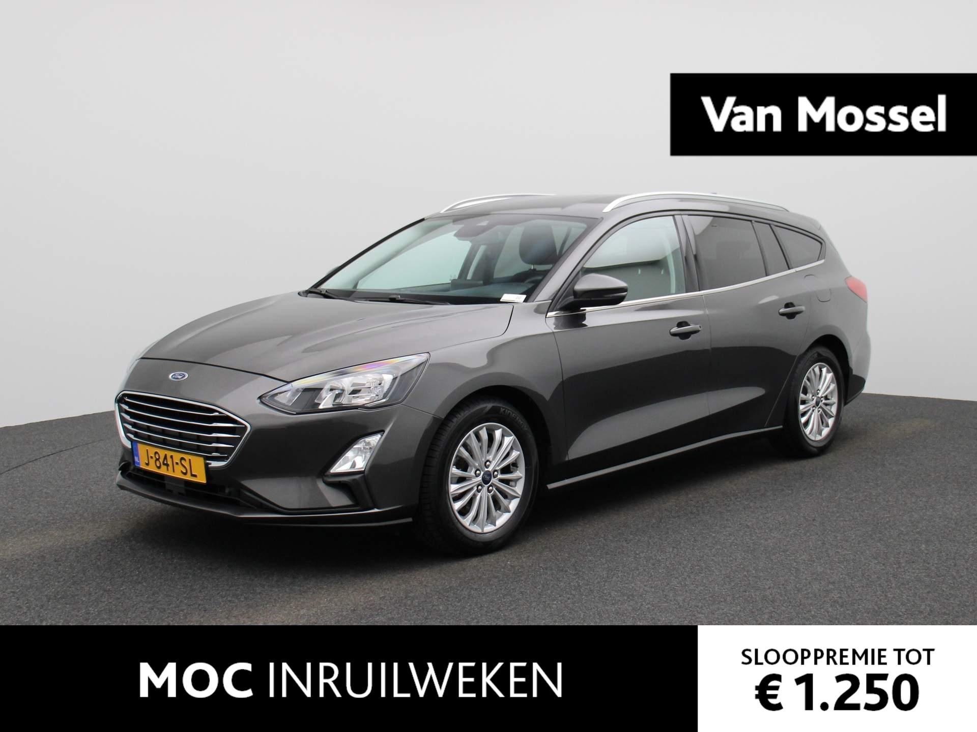 Ford Focus Wagon 1.0 EcoBoost Titanium X Business | 125 PK / Automaat | Rijmodus | Camera | Elektrische Trekhaak | Privacyglass | Apple Carplay / Android Auto| DAB | Parkeersensoren | Digitale Cockpit |