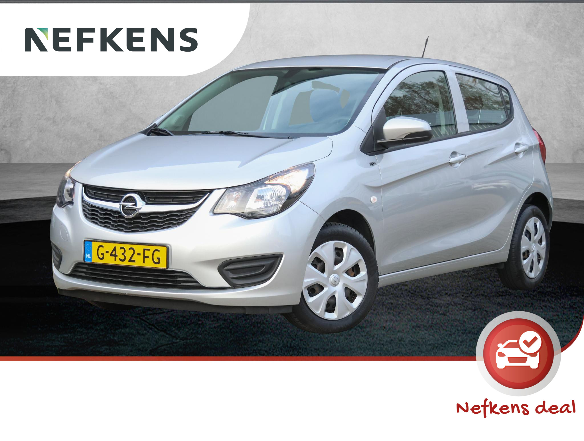 Opel KARL 1.0 75 pk 120 Jaar Edition (1ste eig./Airco/Bluetooth/Isofix/5drs./Cruise)