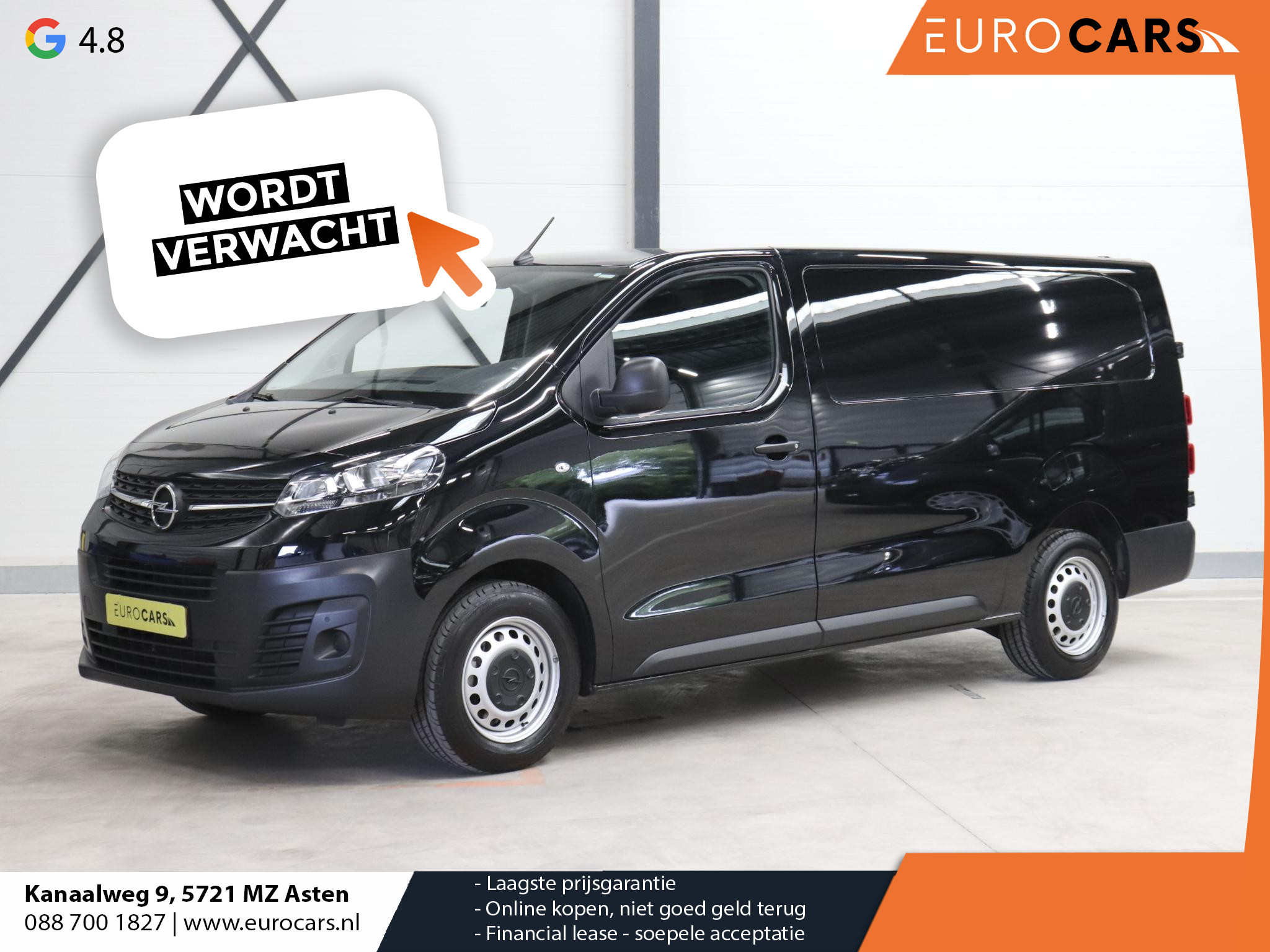 Opel Vivaro 2.0 CDTI 145 pk Automaat L2H1 Edition 3-zits Airco Navi Bluetooth Cruise Control Trekhaak