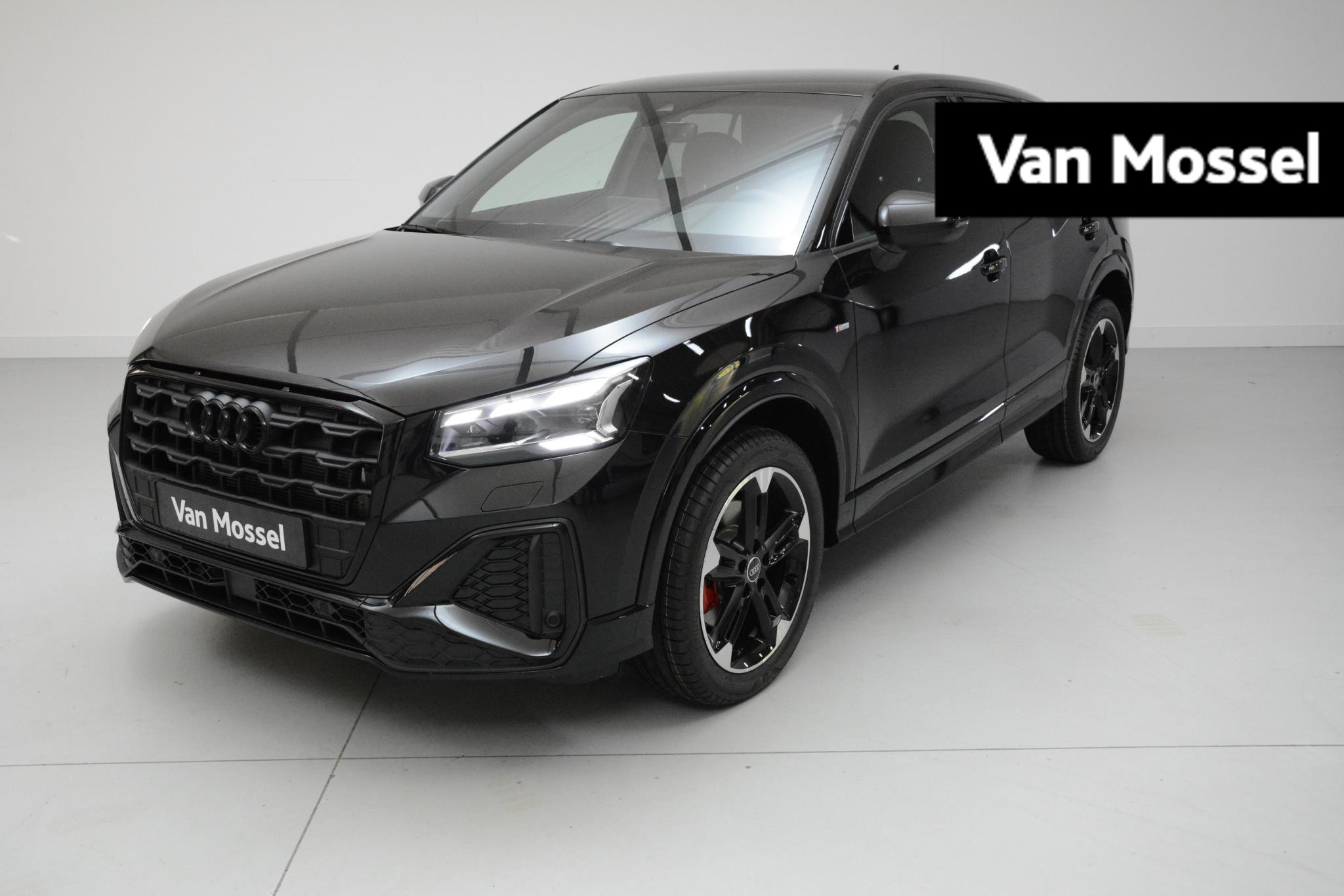 Audi Q2 35 TFSI S Edition 150 PK | Nieuw | Fabrieksgarantie | Automaat | Optiekpakket zwart plus | Adaptieve cruise control | Smartphone interface | 18" lichtmetalen velgen | Matrix verlichting | Lichtpakket plus ambient light | Privacy glas |