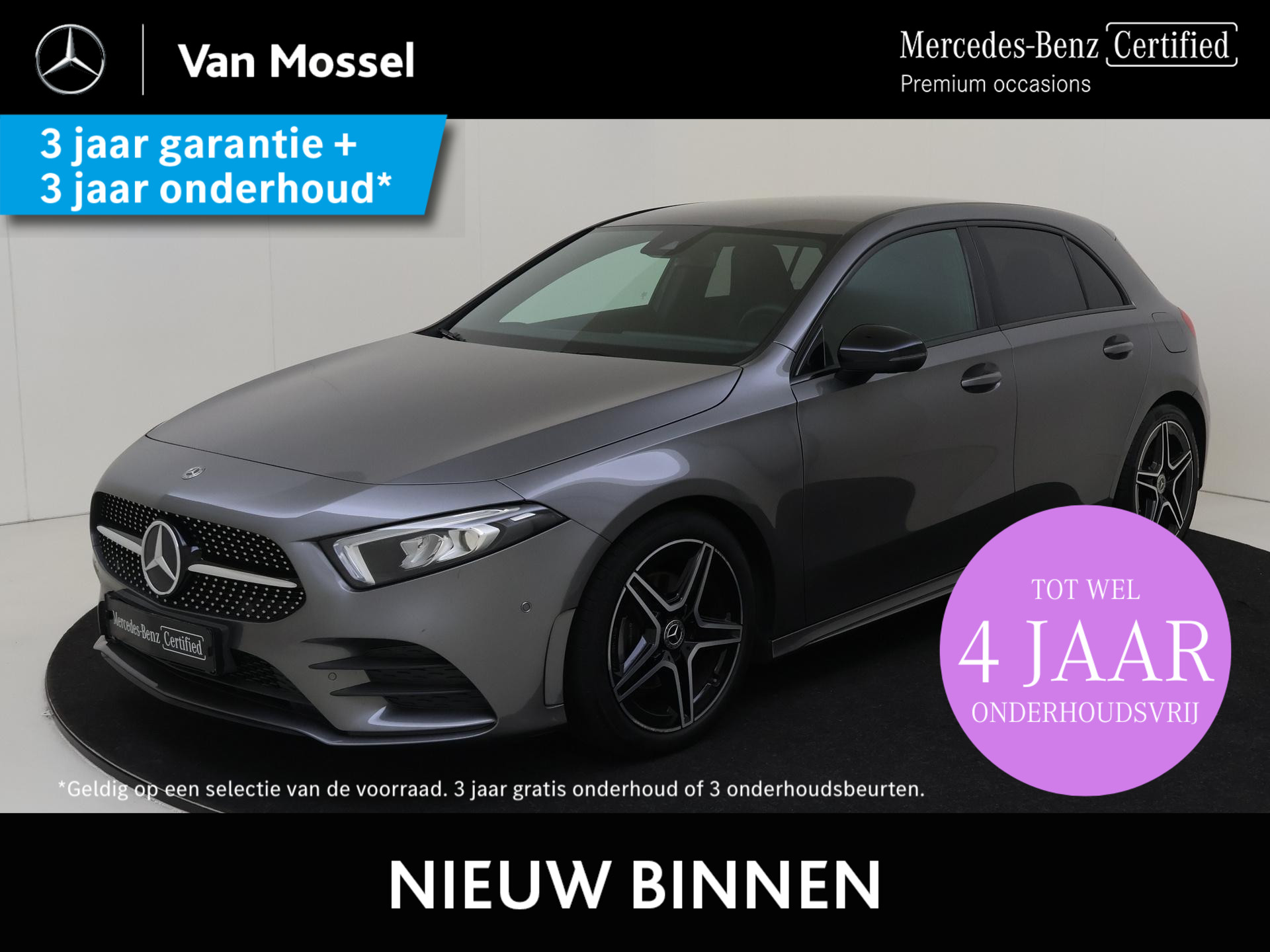 Mercedes-Benz A-Klasse 180 Business Solution AMG Night Upgrade / Stoelverwarming / Achteruitrijcamera / Night-Pakket /