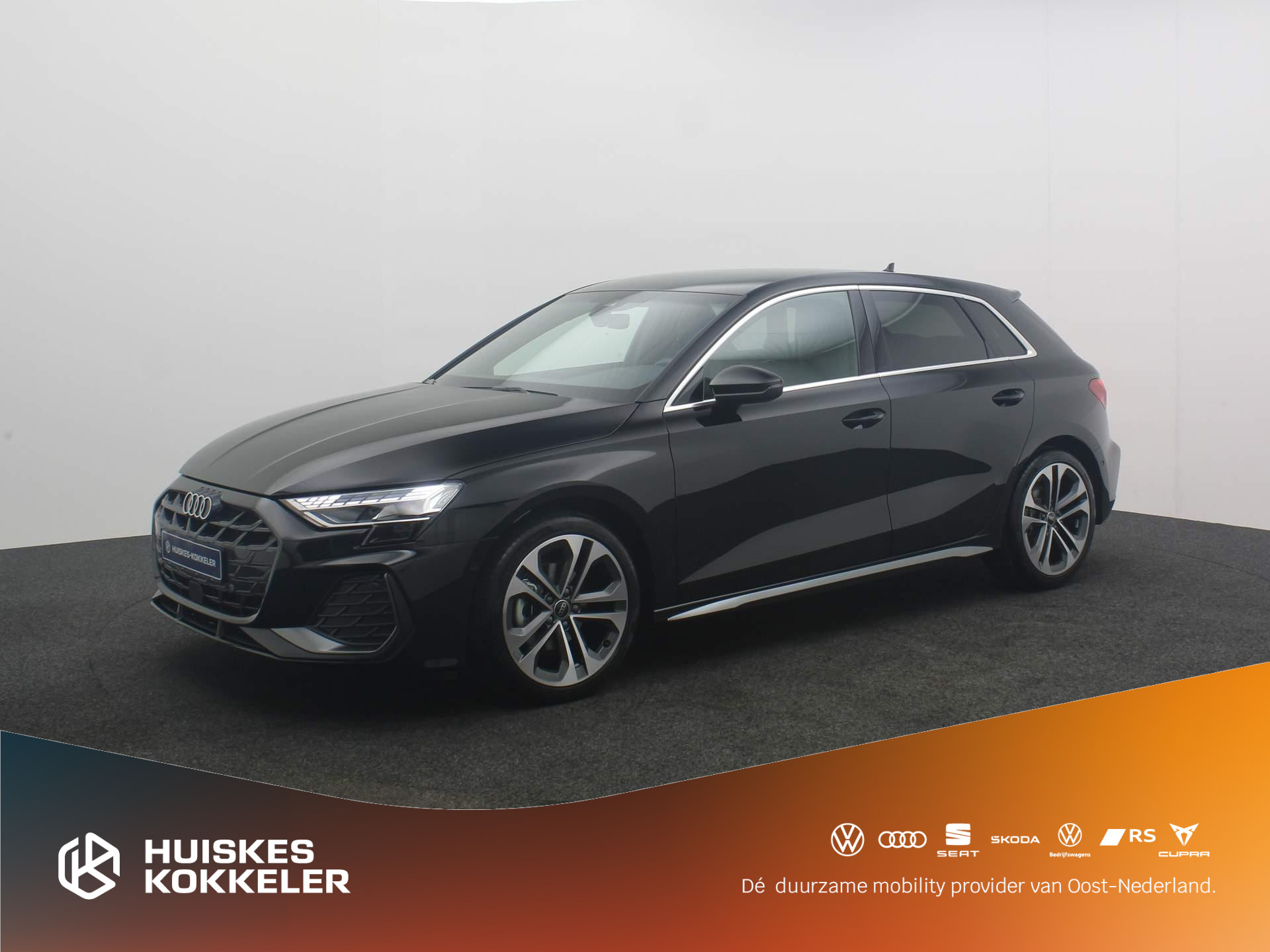 Audi A3 Sportback S Edition 35 TFSI 150pk | Matrix | SONOS | Elek. Stoelen | Dodehoek | Achteruitrijcamera | 18 inch | Adapt. Cruise | Stoelverwarming | Diefstalalarm |  Navi | CarPlay | Parkeerassist | Cockpit Plus | Sfeerverlic