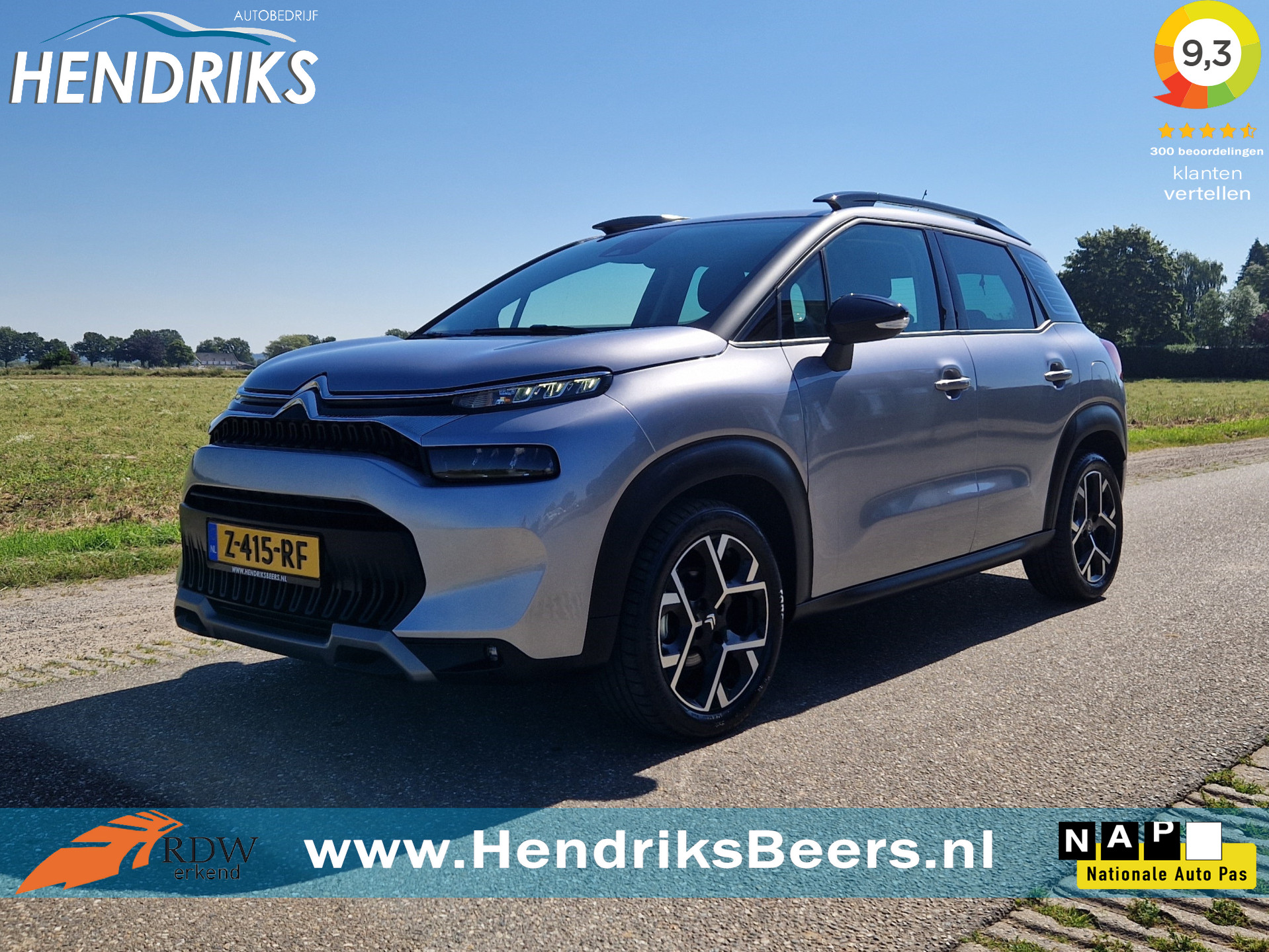 Citroën C3 Aircross 1.2 PureTech Shine Pack - 110 Pk - Euro 6 - ParkeerCamera - Navi - Climate Control